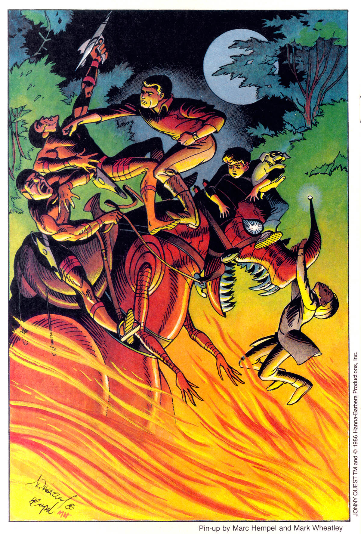 Read online Jonny Quest comic -  Issue #7 - 35