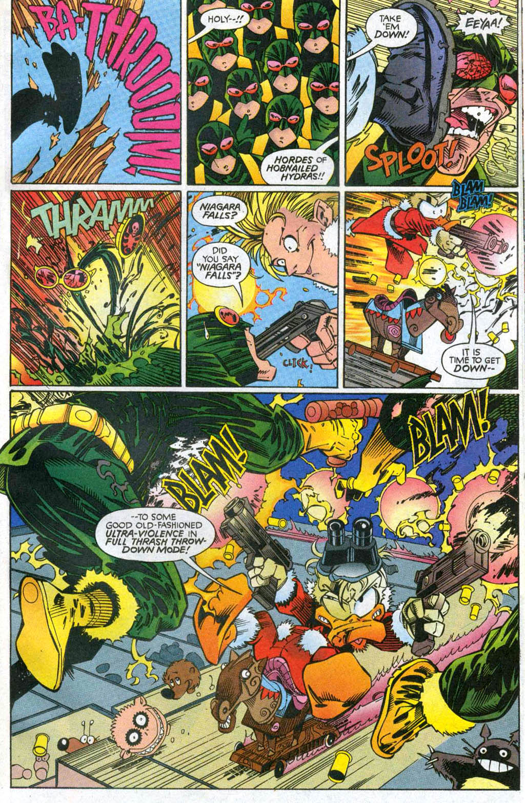 Read online Howard The Duck Holiday Special comic -  Issue # Full - 22