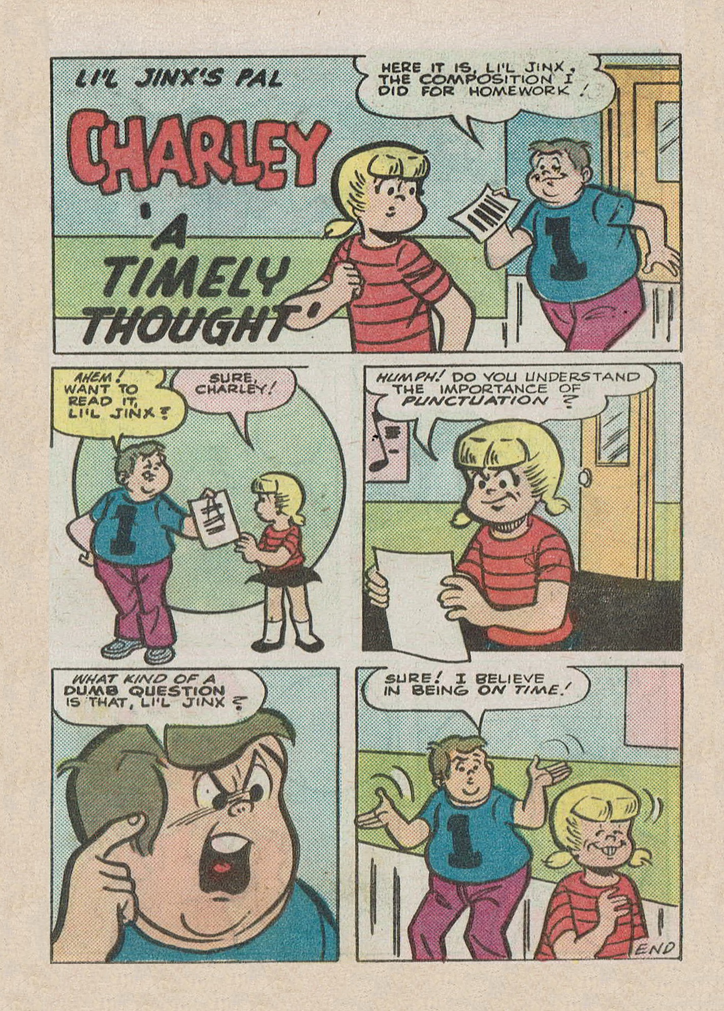 Read online Little Archie Comics Digest Magazine comic -  Issue #25 - 65