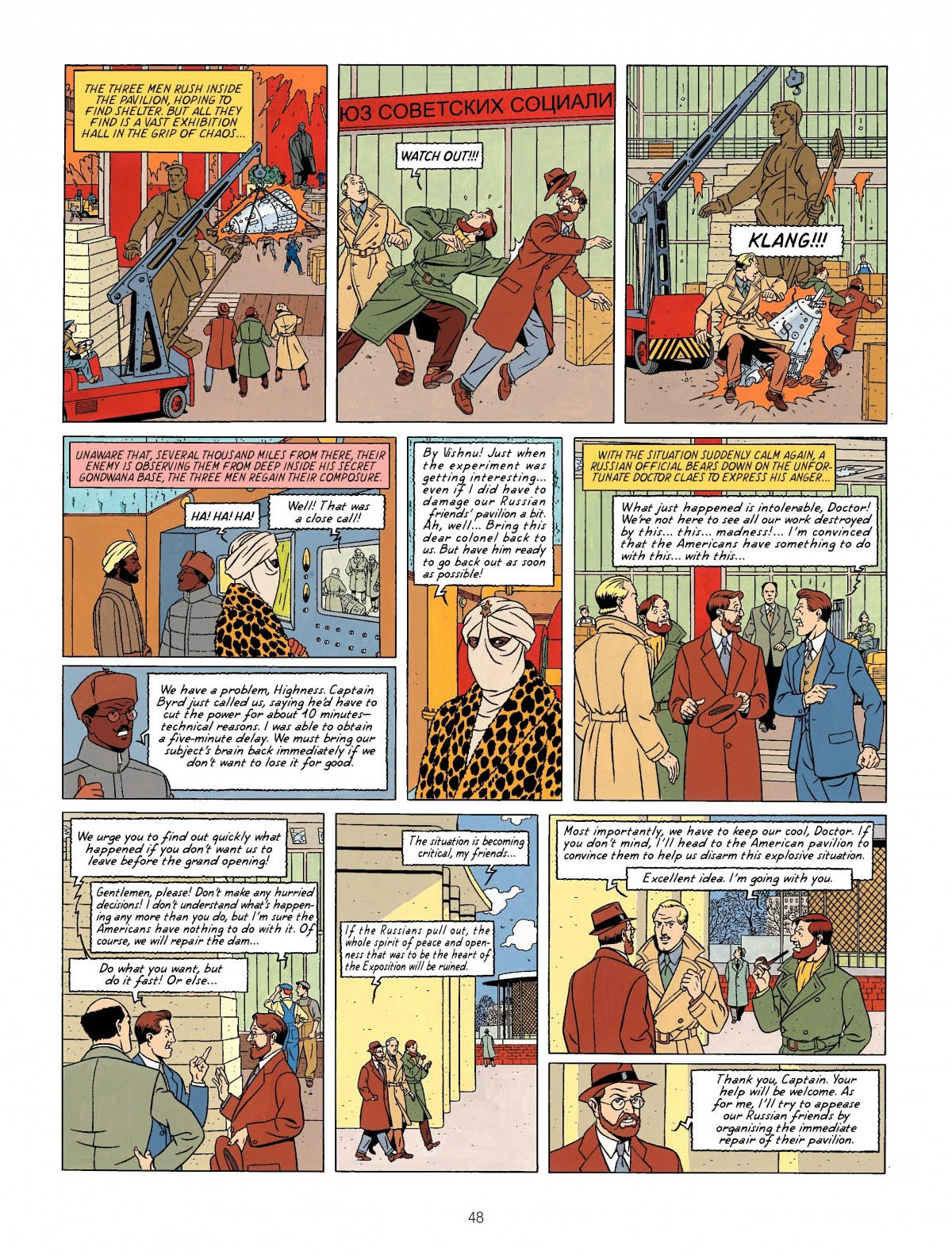 Read online The Adventures of Blake & Mortimer comic -  Issue #9 - 50