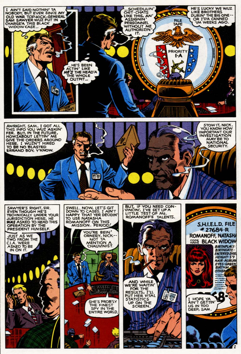 Black Widow: Web of Intrigue Full Page 6
