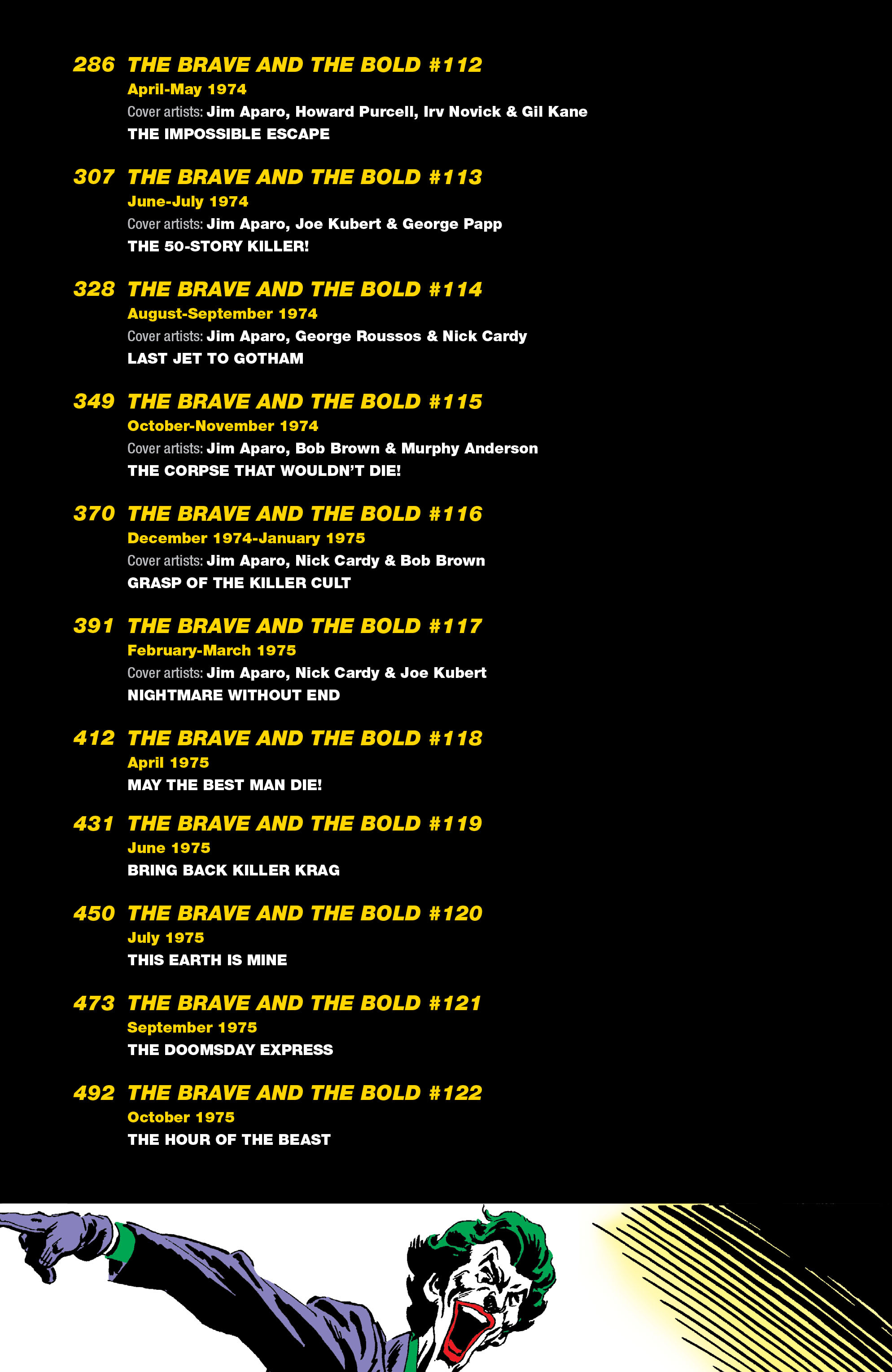 Read online Legends of the Dark Knight: Jim Aparo comic -  Issue # TPB 1 (Part 1) - 6