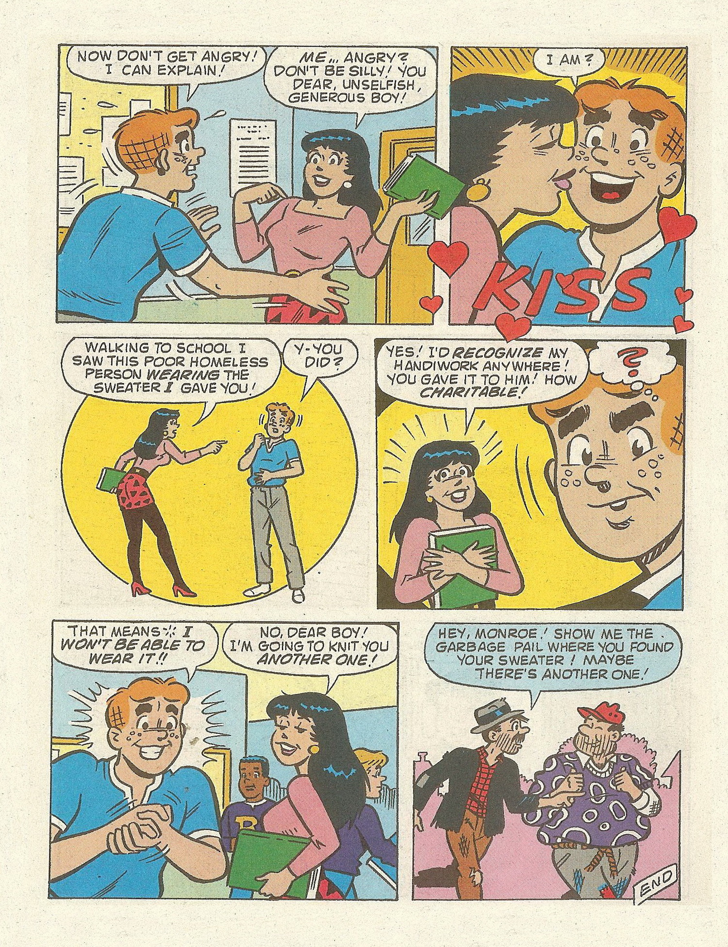 Read online Betty and Veronica Digest Magazine comic -  Issue #72 - 18