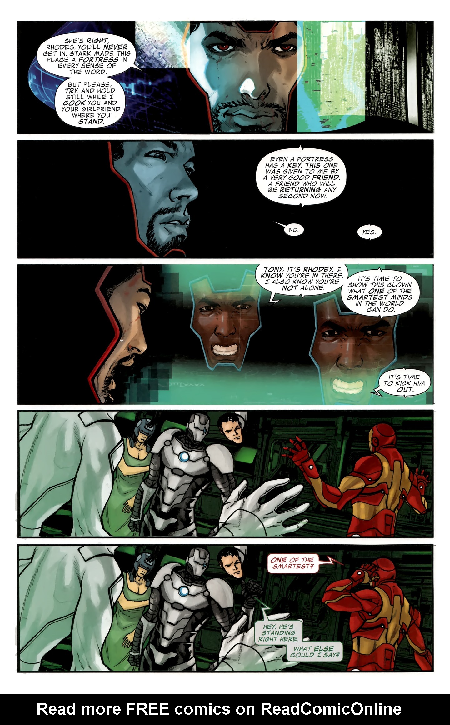 Read online Iron Man 2.0 comic -  Issue #12 - 21