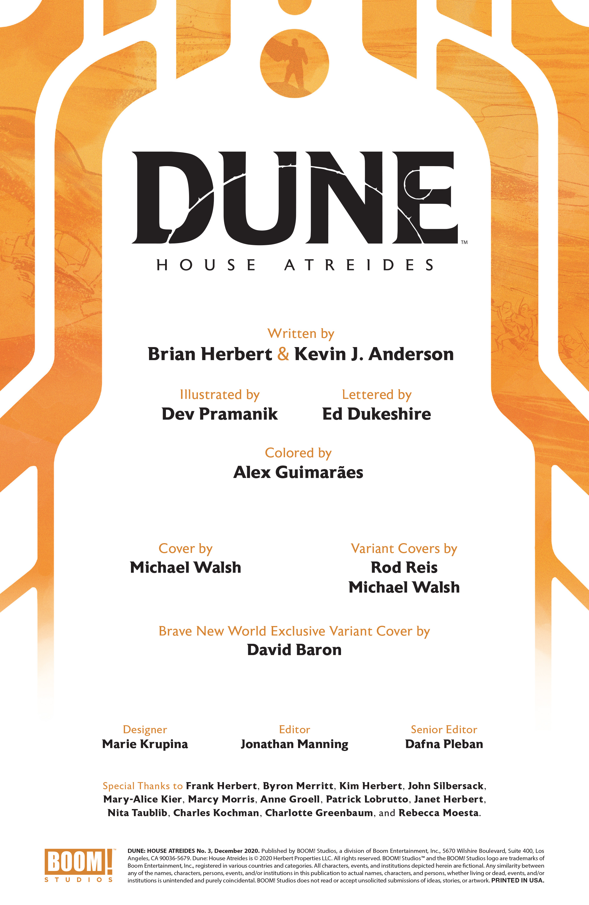 Read online Dune: House Atreides comic -  Issue #3 - 2