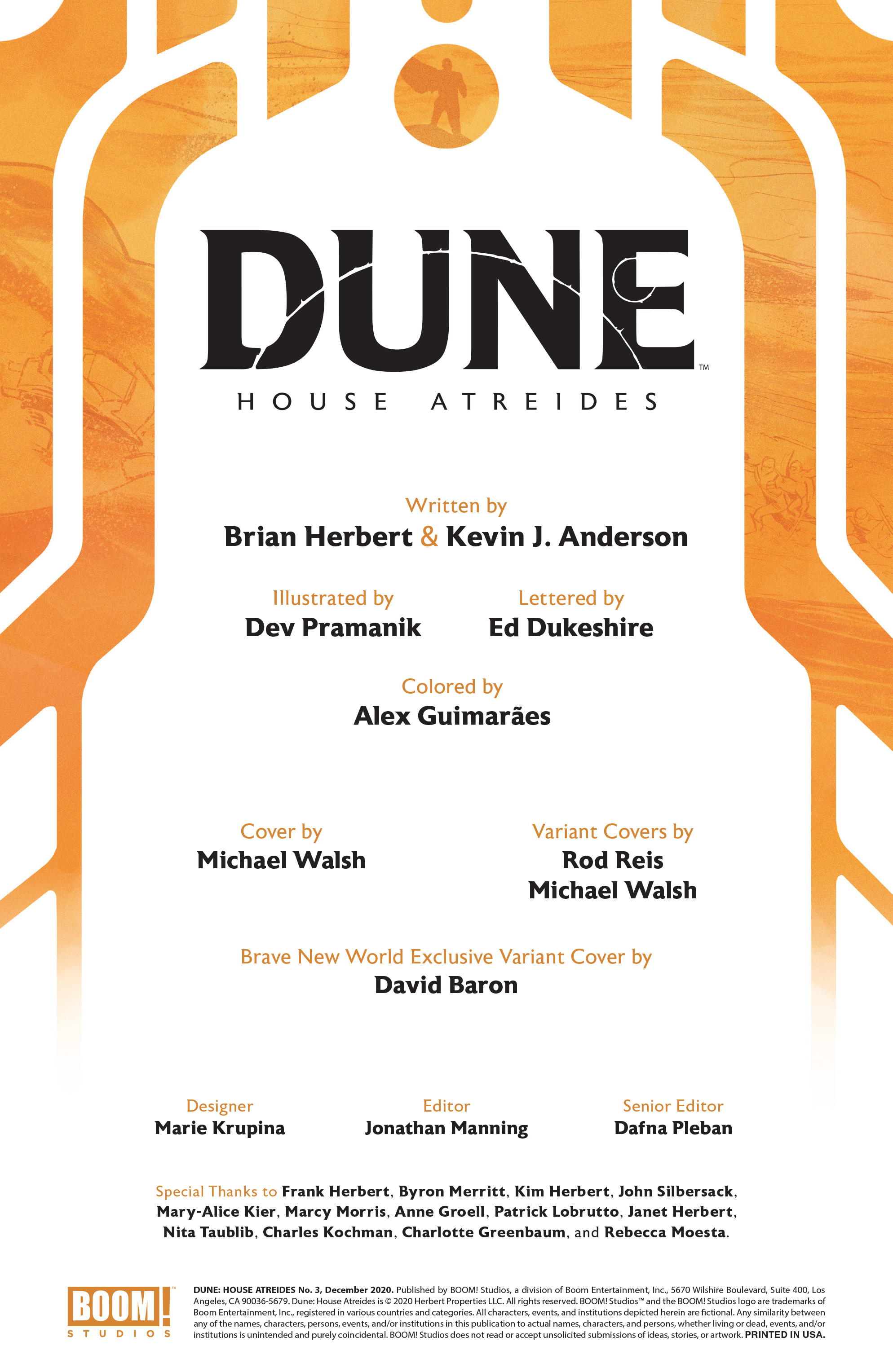Read online Dune: House Atreides comic -  Issue #3 - 2