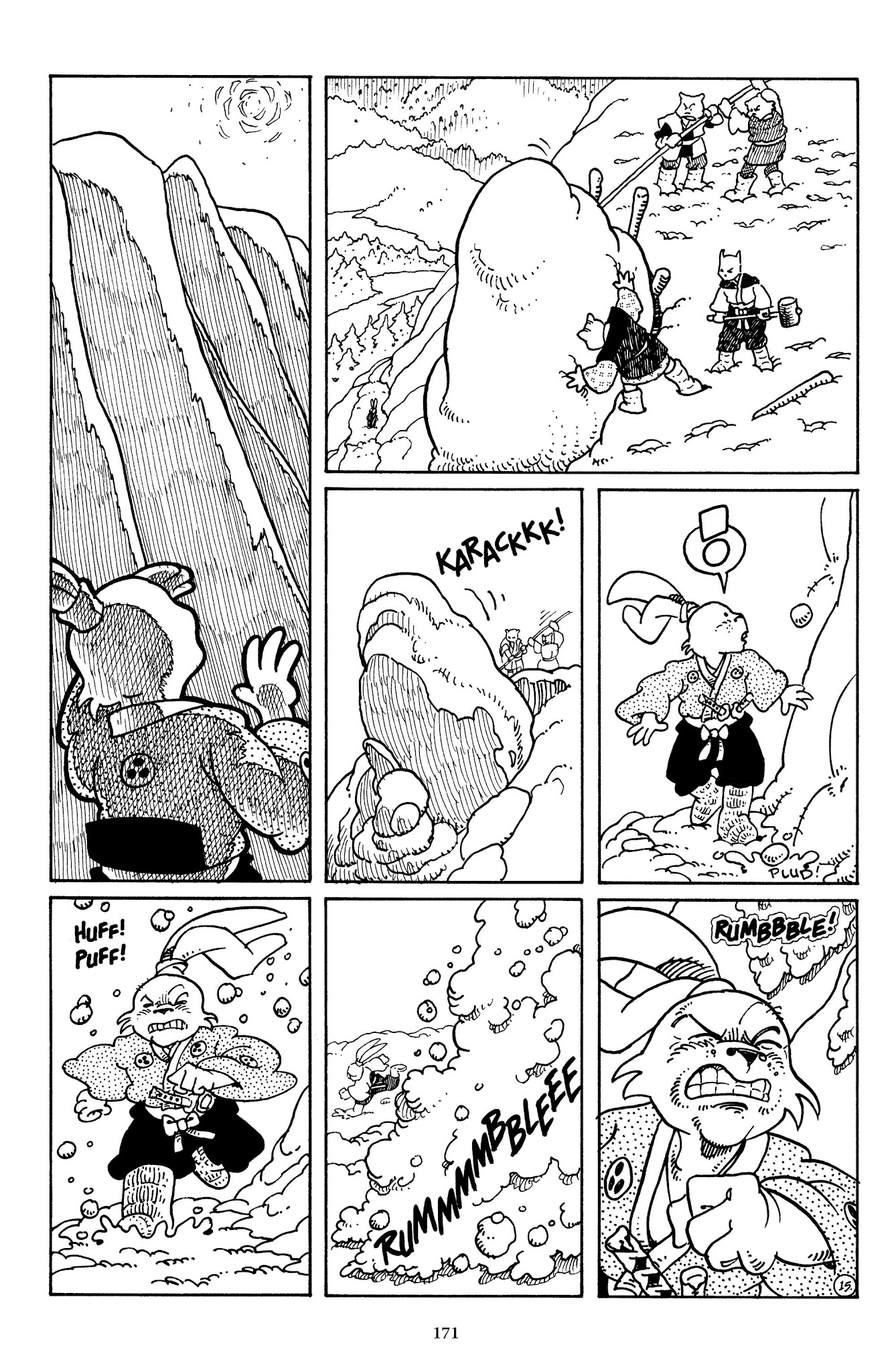 Read online The Usagi Yojimbo Saga comic -  Issue # TPB 1 - 168