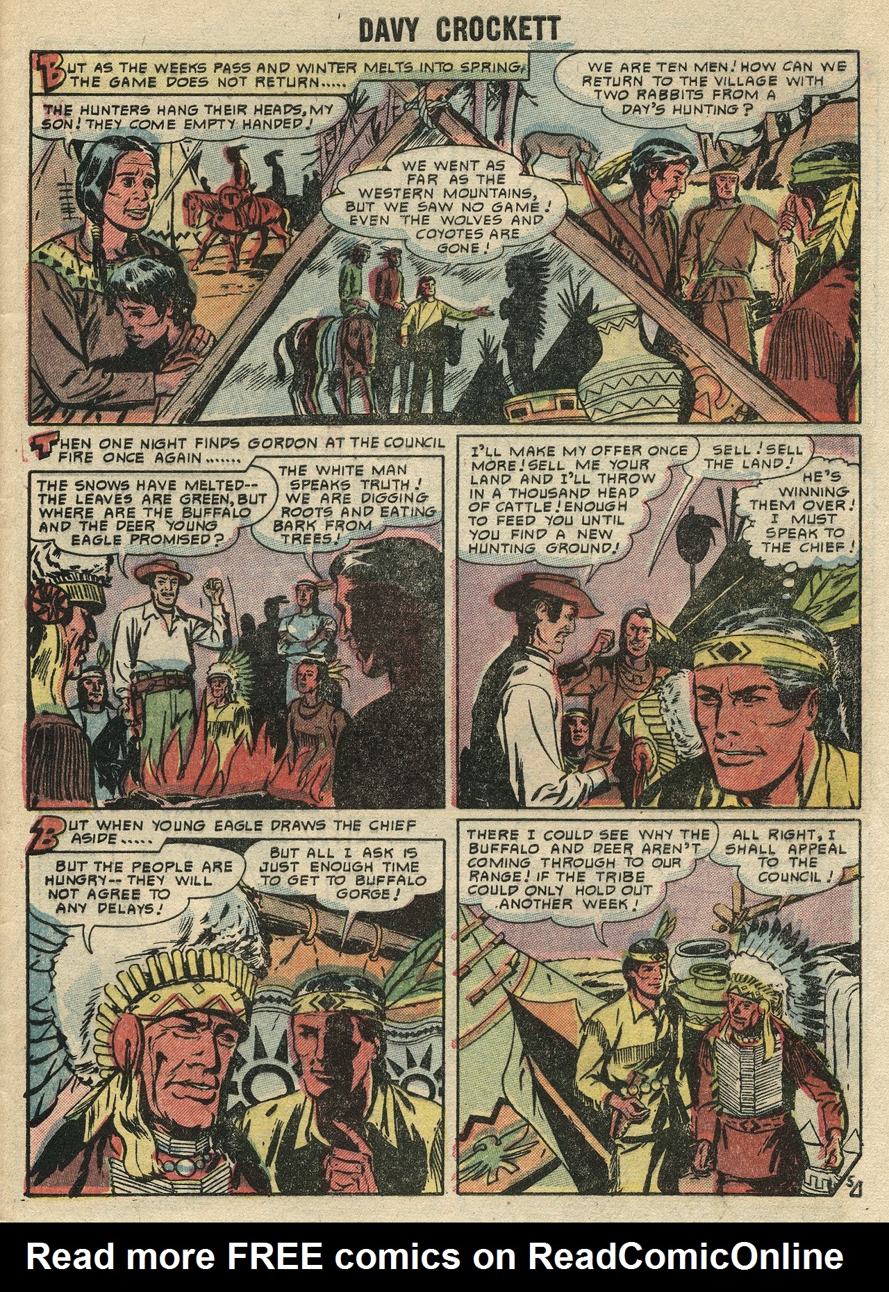 Read online Davy Crockett comic -  Issue #6 - 29