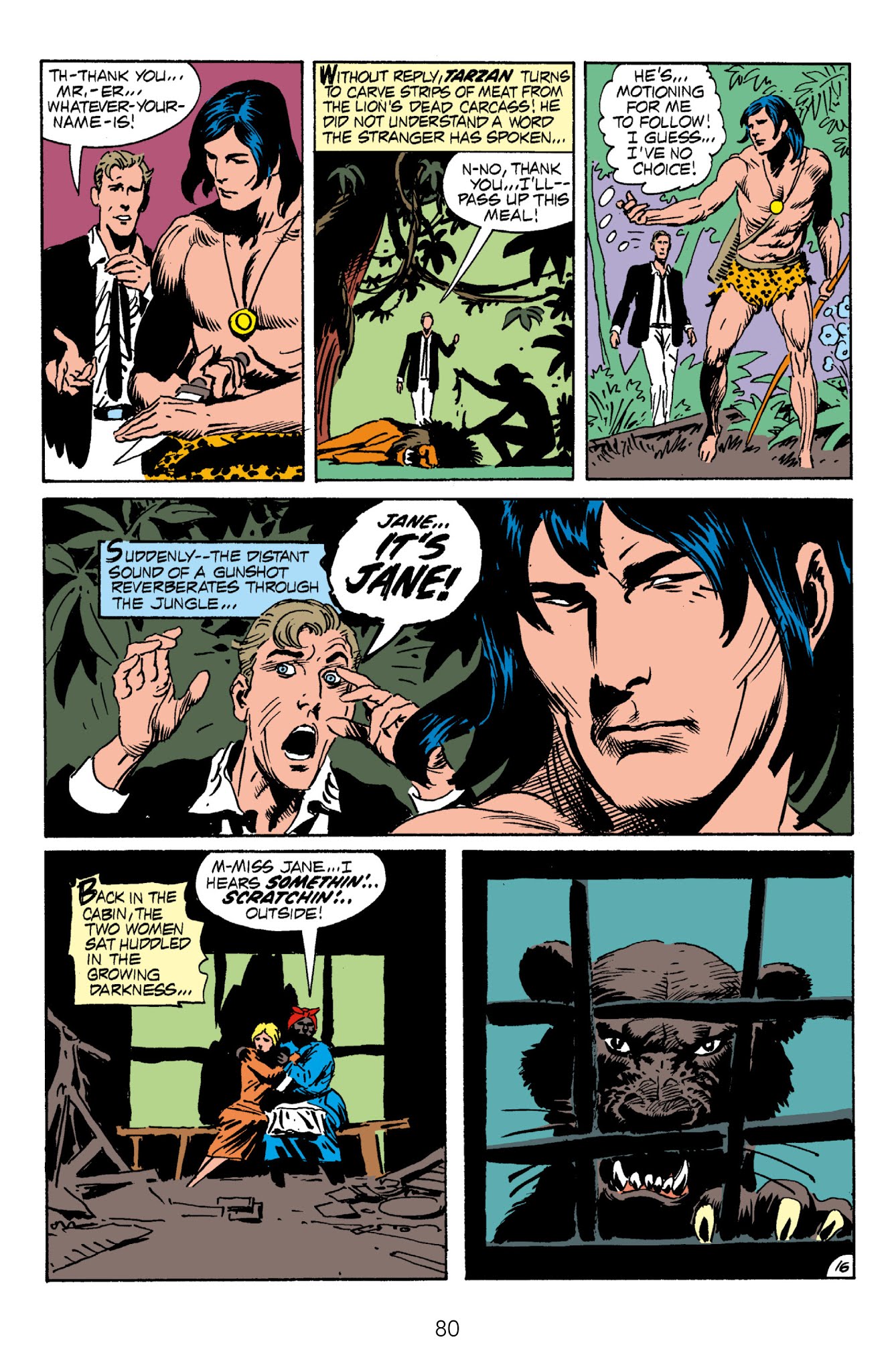 Read online Edgar Rice Burroughs' Tarzan The Joe Kubert Years comic -  Issue # TPB 1 (Part 1) - 80