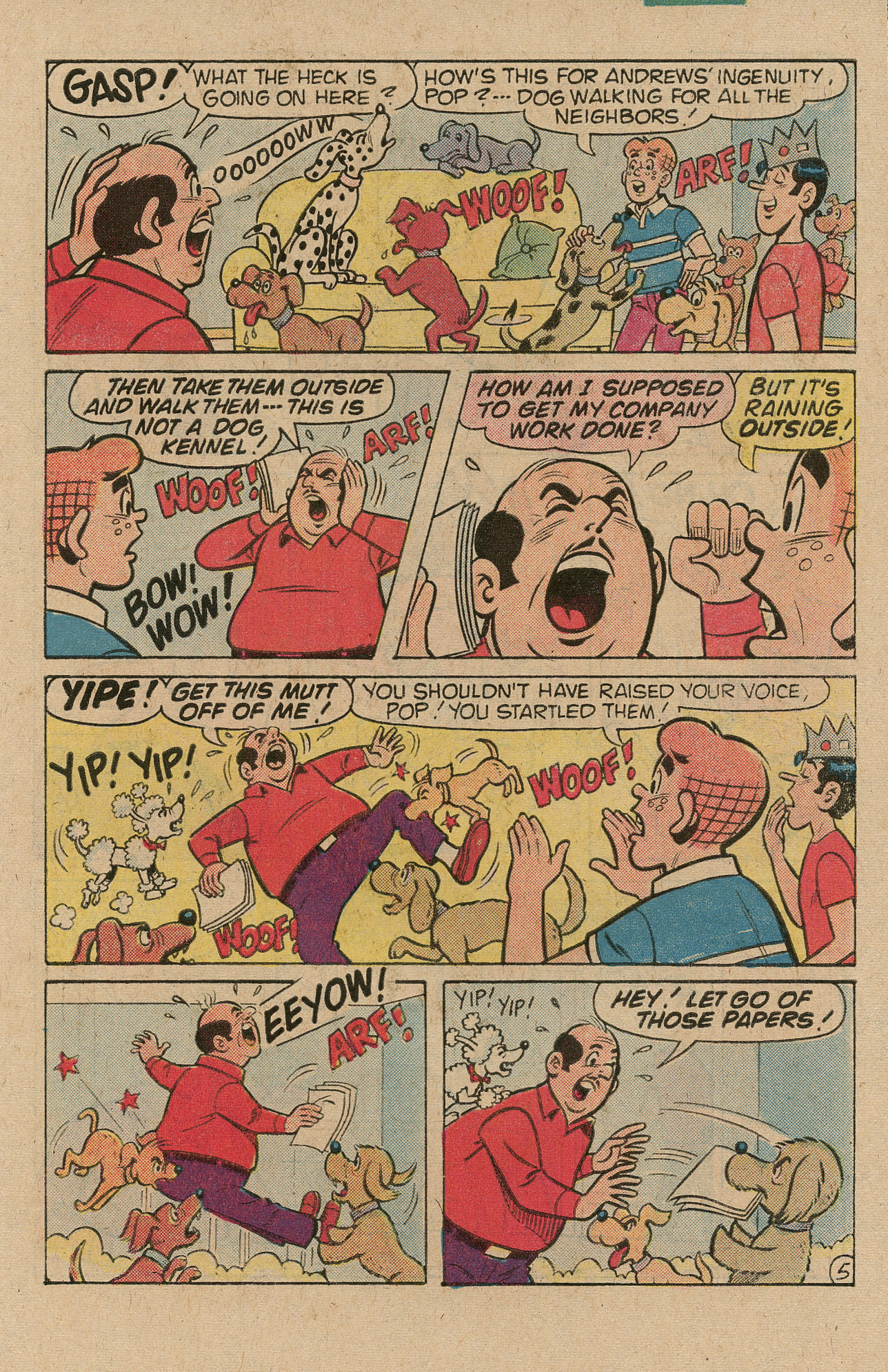 Read online Archie's TV Laugh-Out comic -  Issue #86 - 7