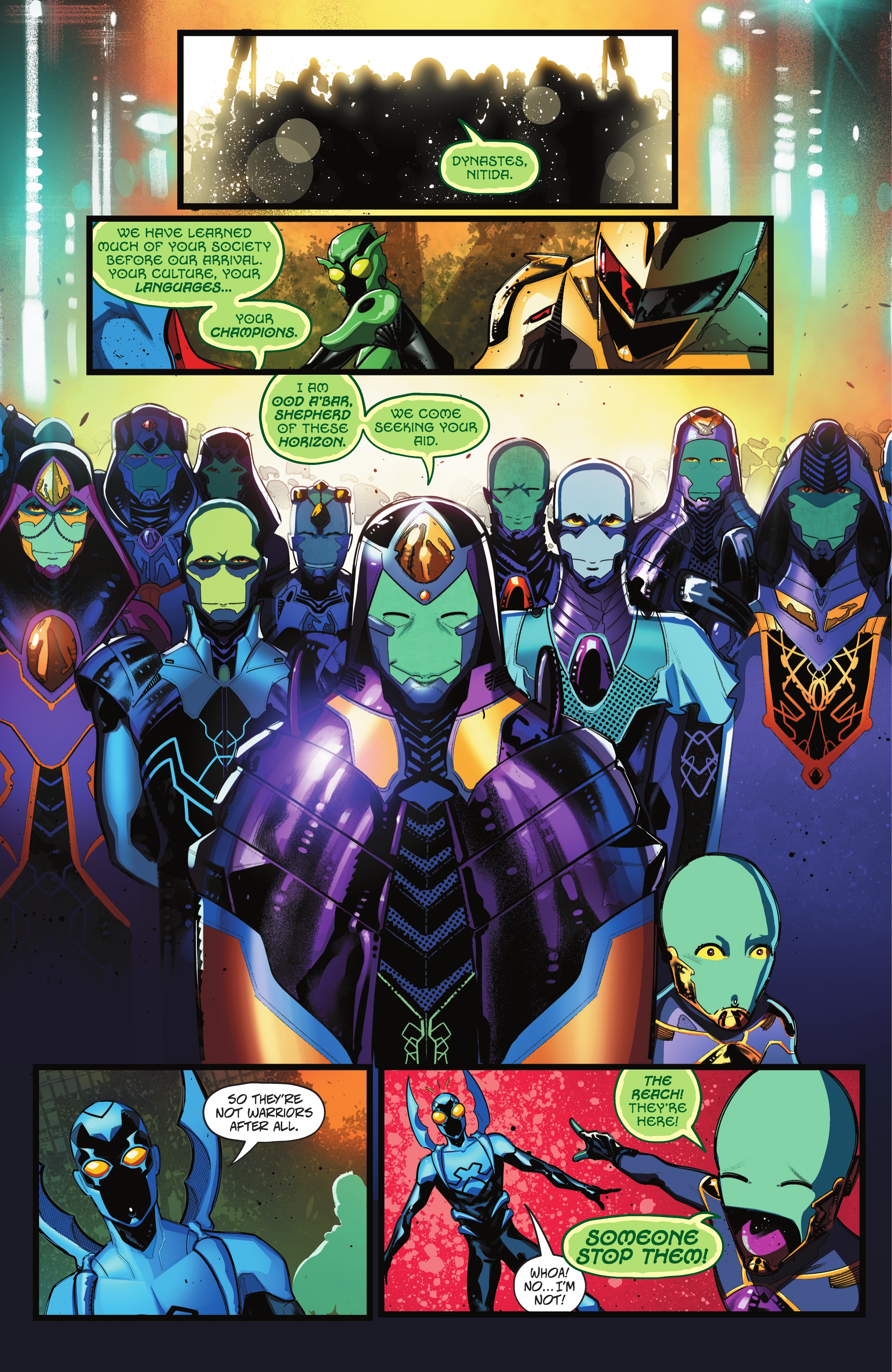Read online Blue Beetle: Graduation Day comic -  Issue #6 - 14