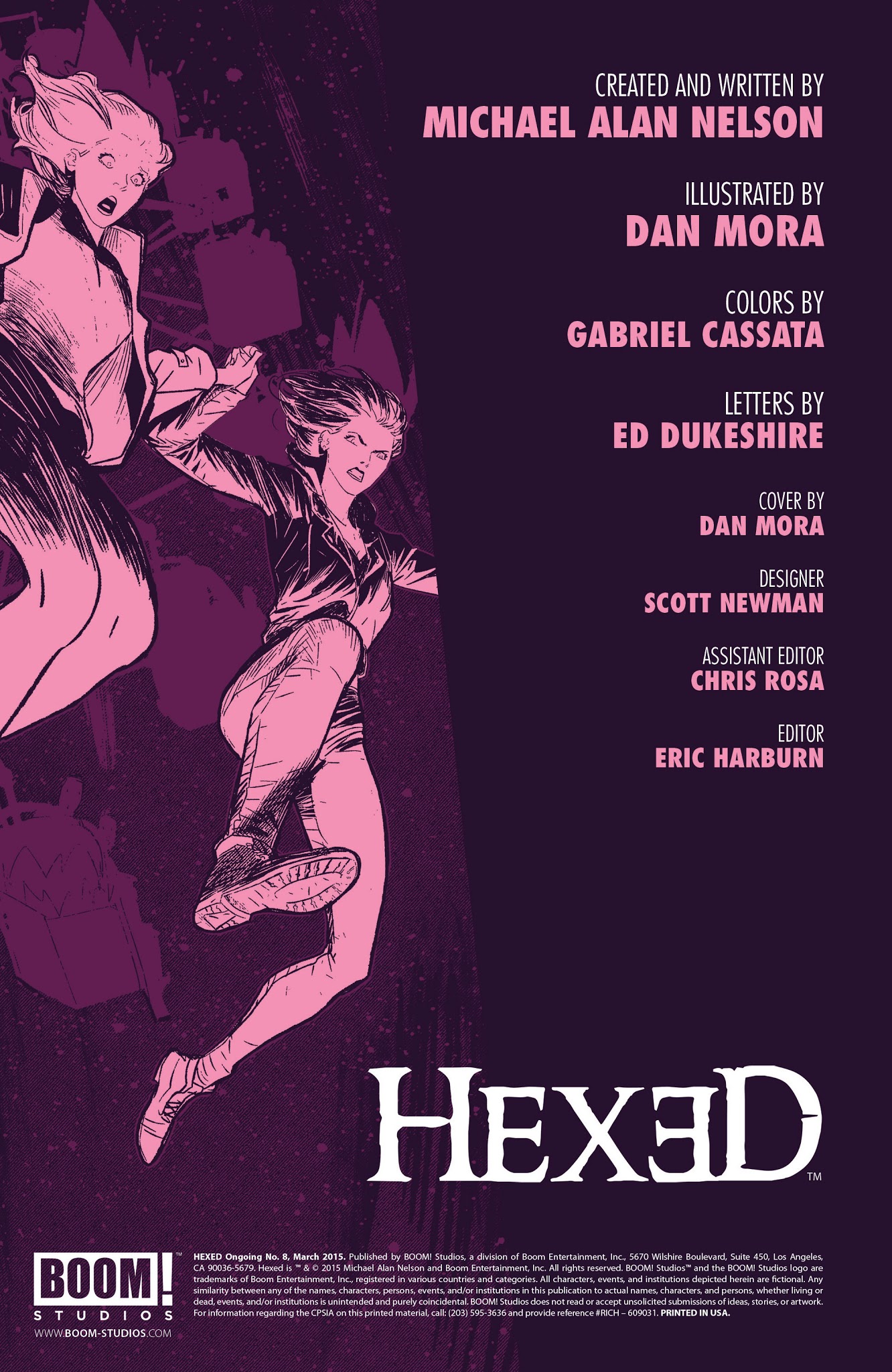 Read online Hexed (2014) comic -  Issue #8 - 2