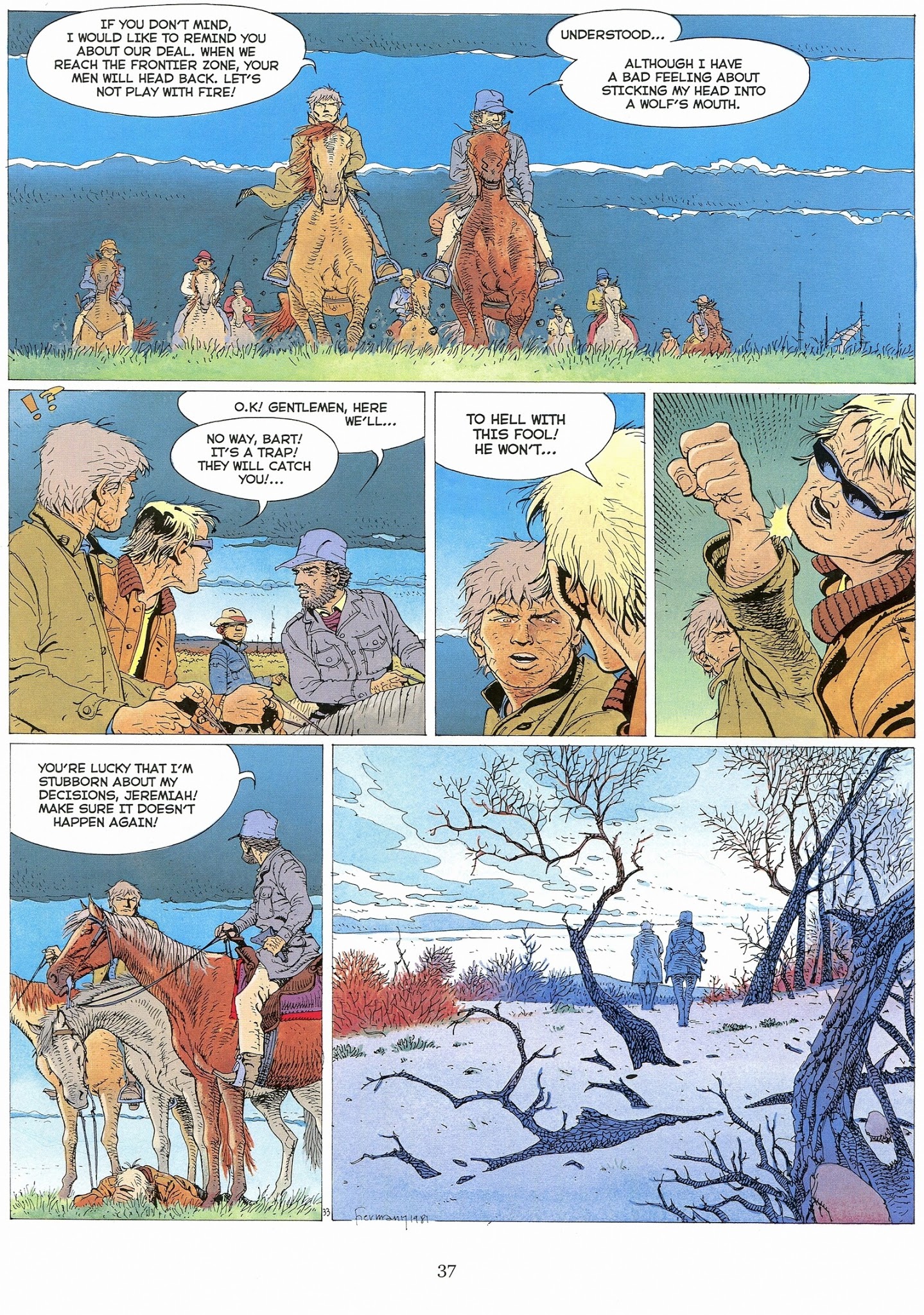Read online Jeremiah by Hermann comic -  Issue # TPB 3 - 38
