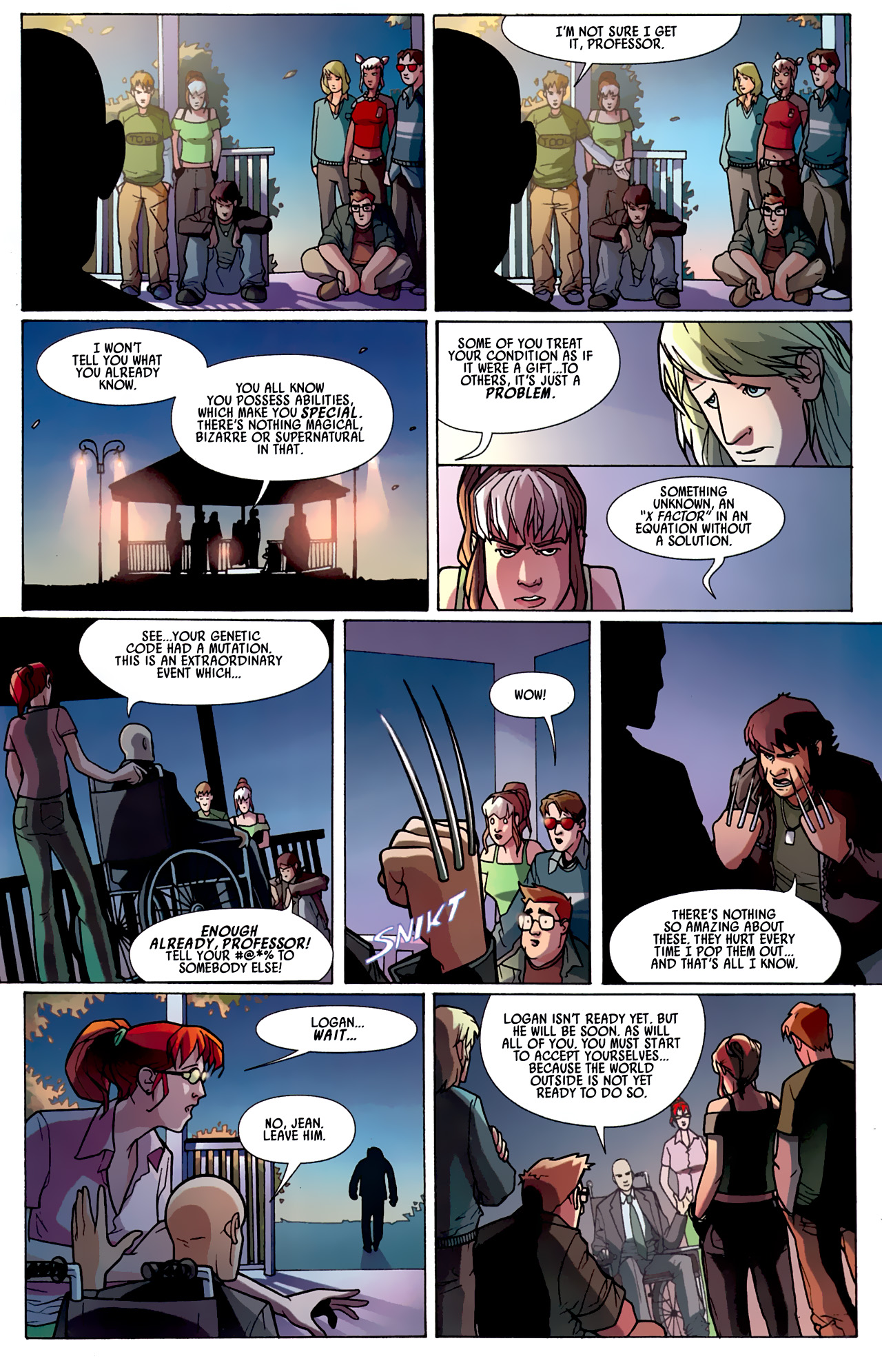 Read online X-Campus comic -  Issue #2 - 17