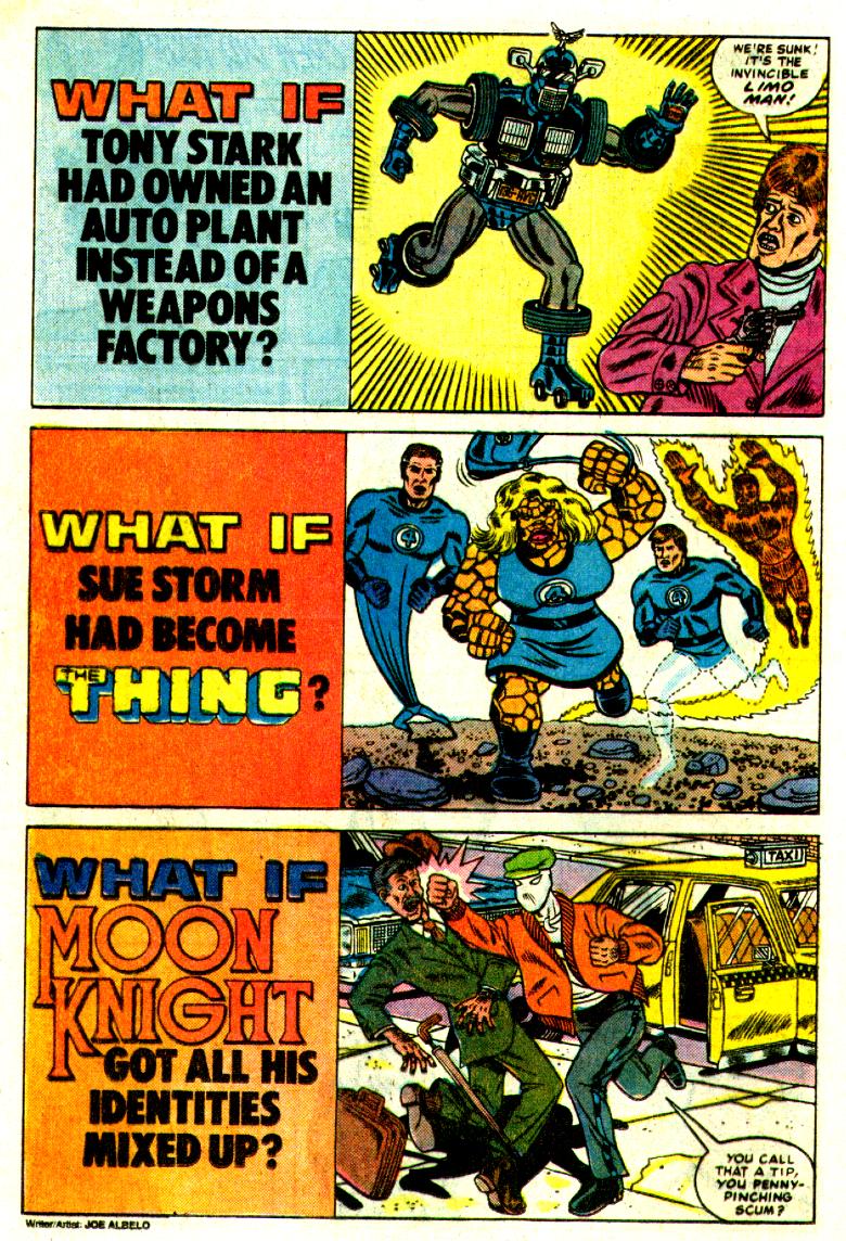 Read online What If? (1977) comic -  Issue #34 - The Watcher were a stand up comedian - 23