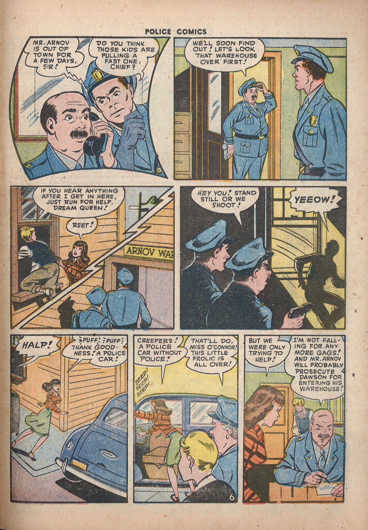 Read online Police Comics comic -  Issue #80 - 31