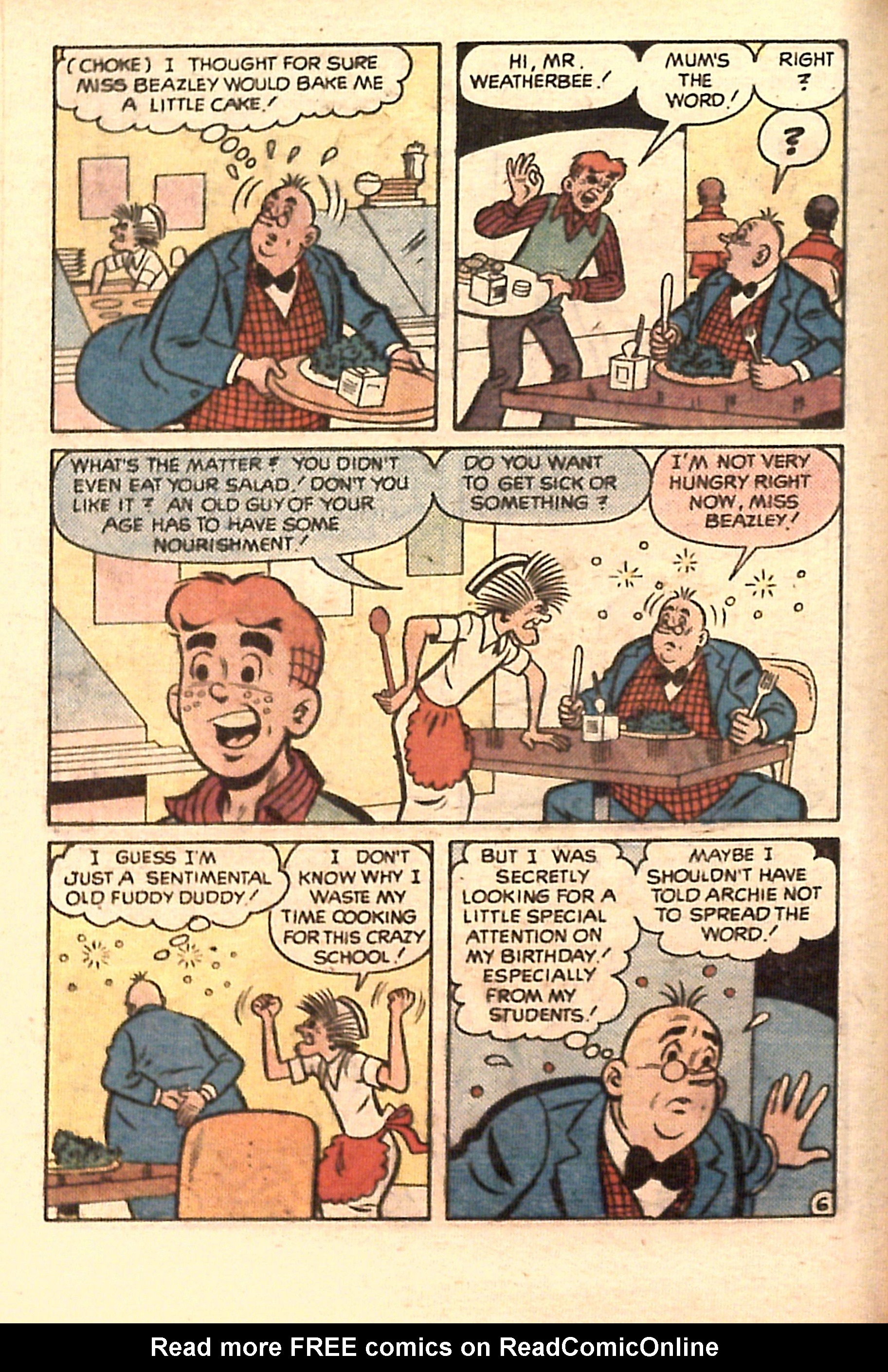 Read online Archie...Archie Andrews, Where Are You? Digest Magazine comic -  Issue #20 - 104