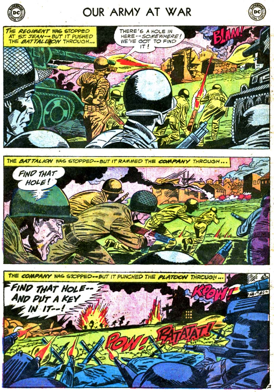 Read online Our Army at War (1952) comic -  Issue #62 - 28