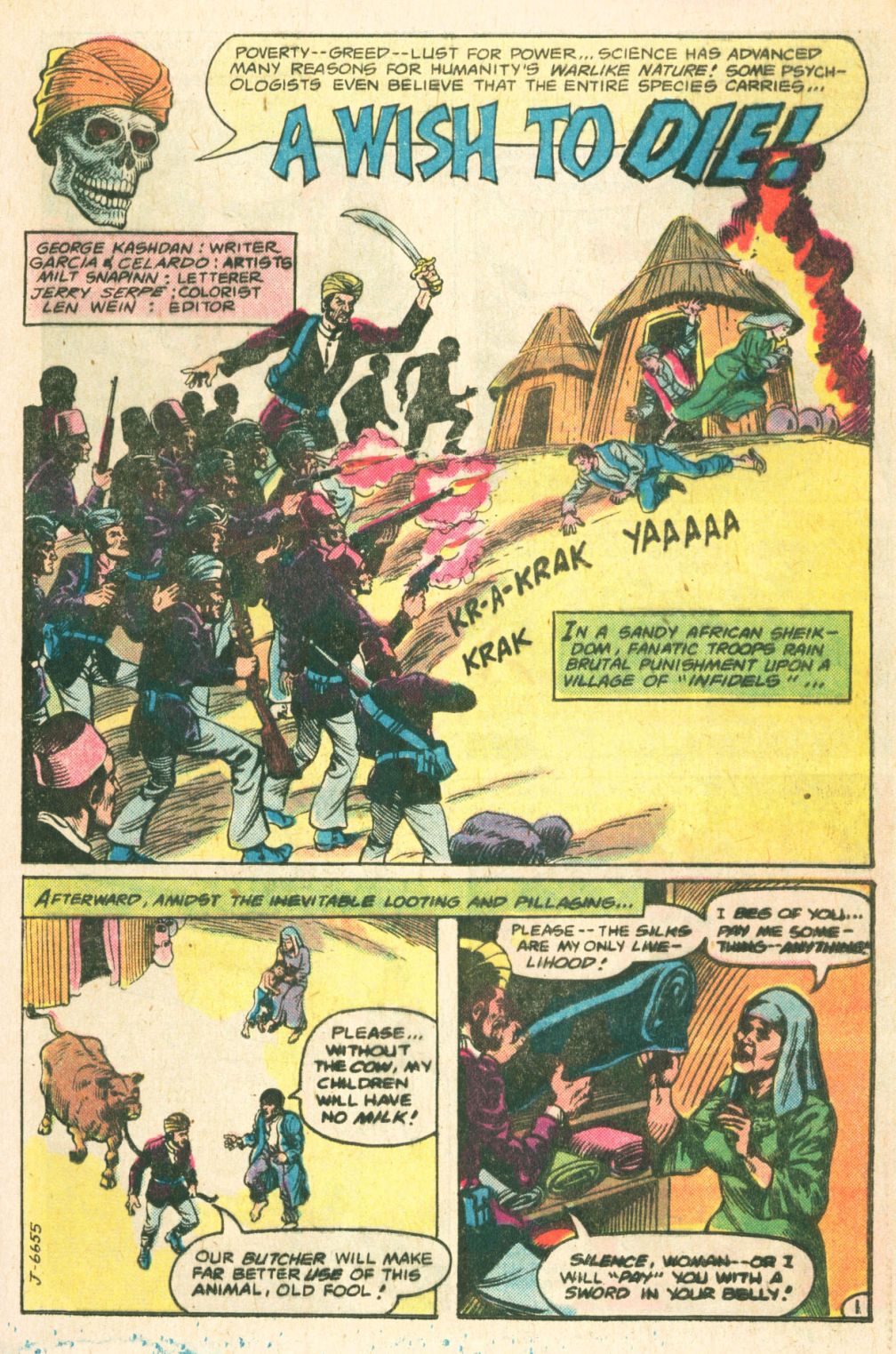 Read online Weird War Tales (1971) comic -  Issue #102 - 25