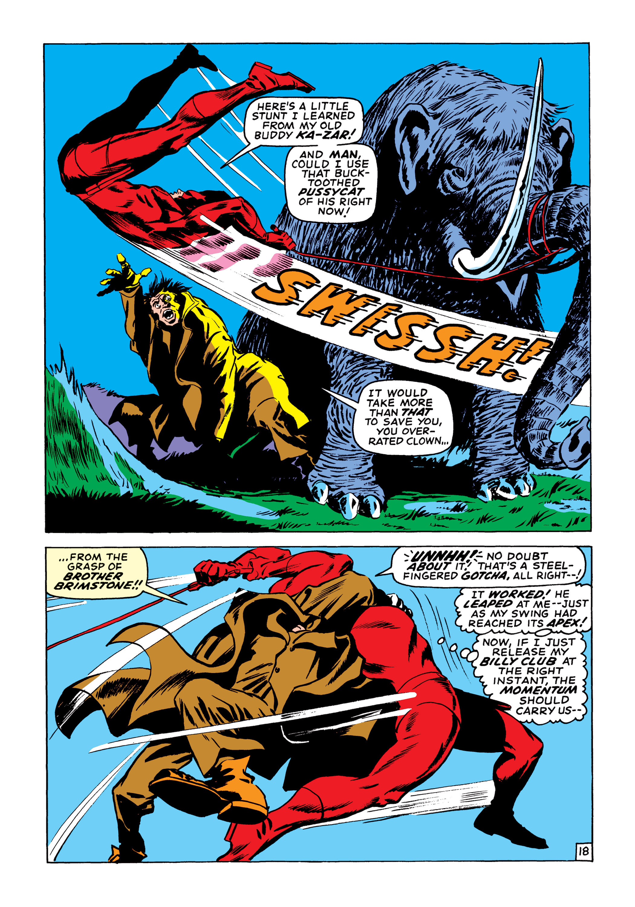 Read online Marvel Masterworks: Daredevil comic -  Issue # TPB 7 (Part 1) - 64
