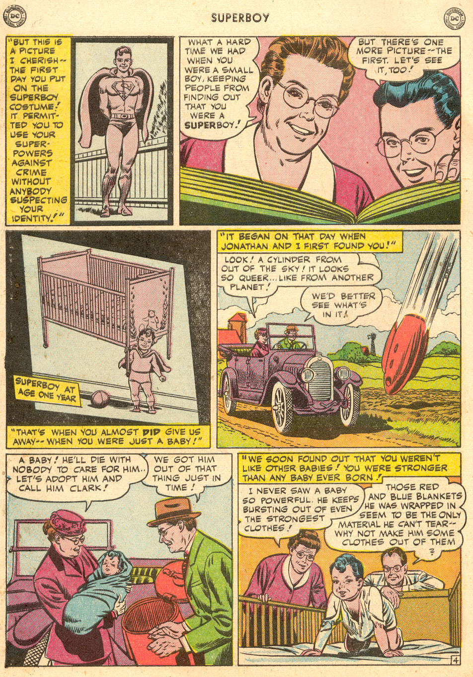 Read online Superboy (1949) comic -  Issue #8 - 5