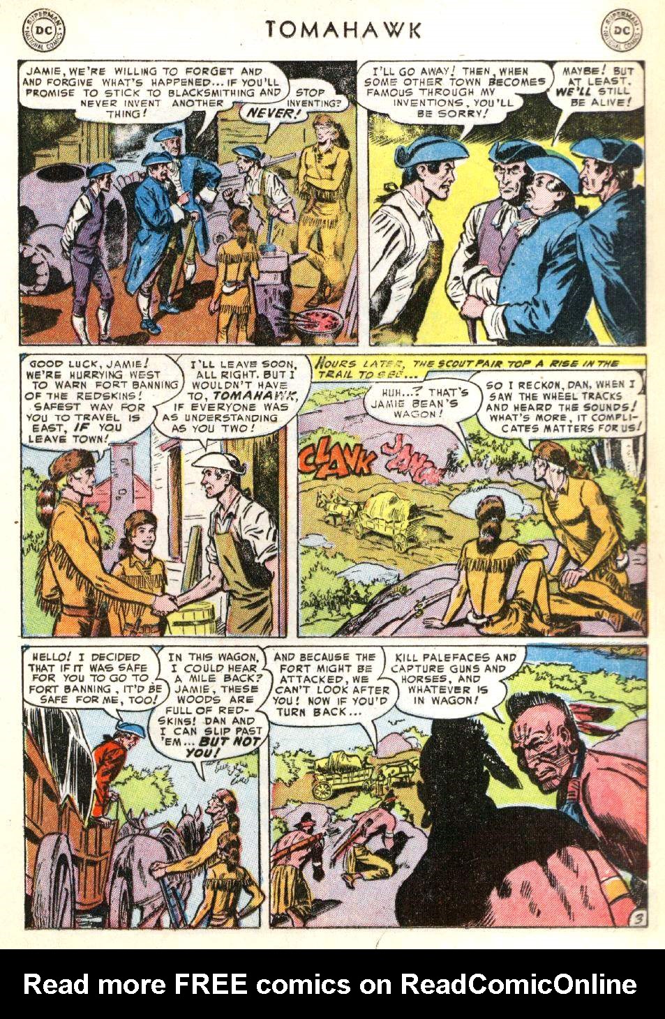 Read online Tomahawk comic -  Issue #21 - 21