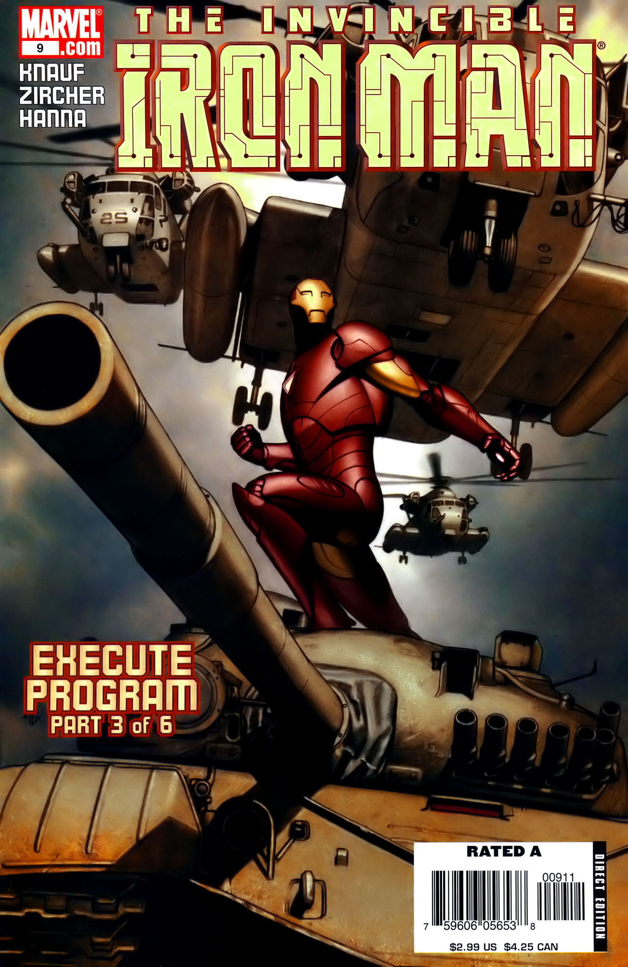 Read online The Invincible Iron Man (2007) comic -  Issue #9 - 1