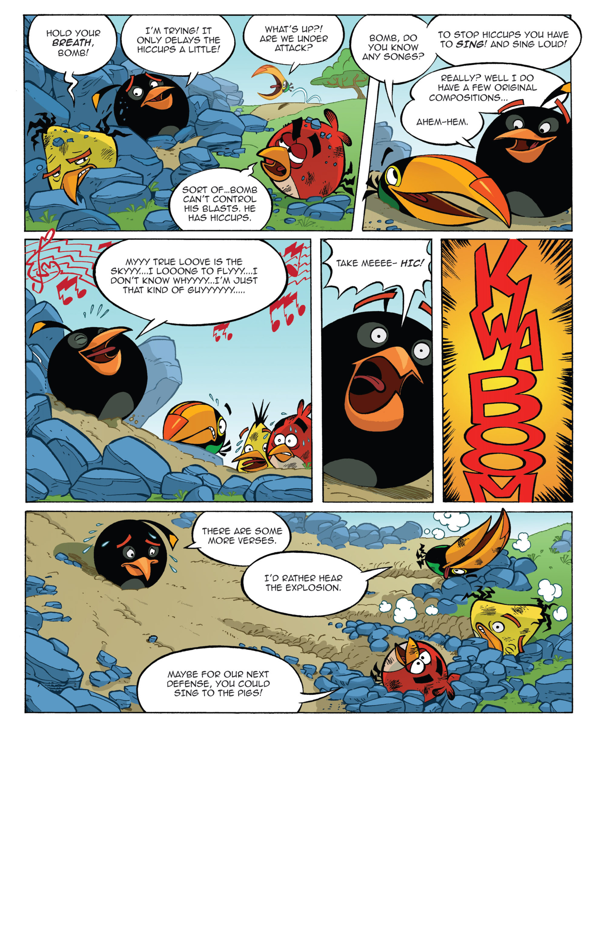 Read online Angry Birds Comics (2014) comic -  Issue #1 - 7