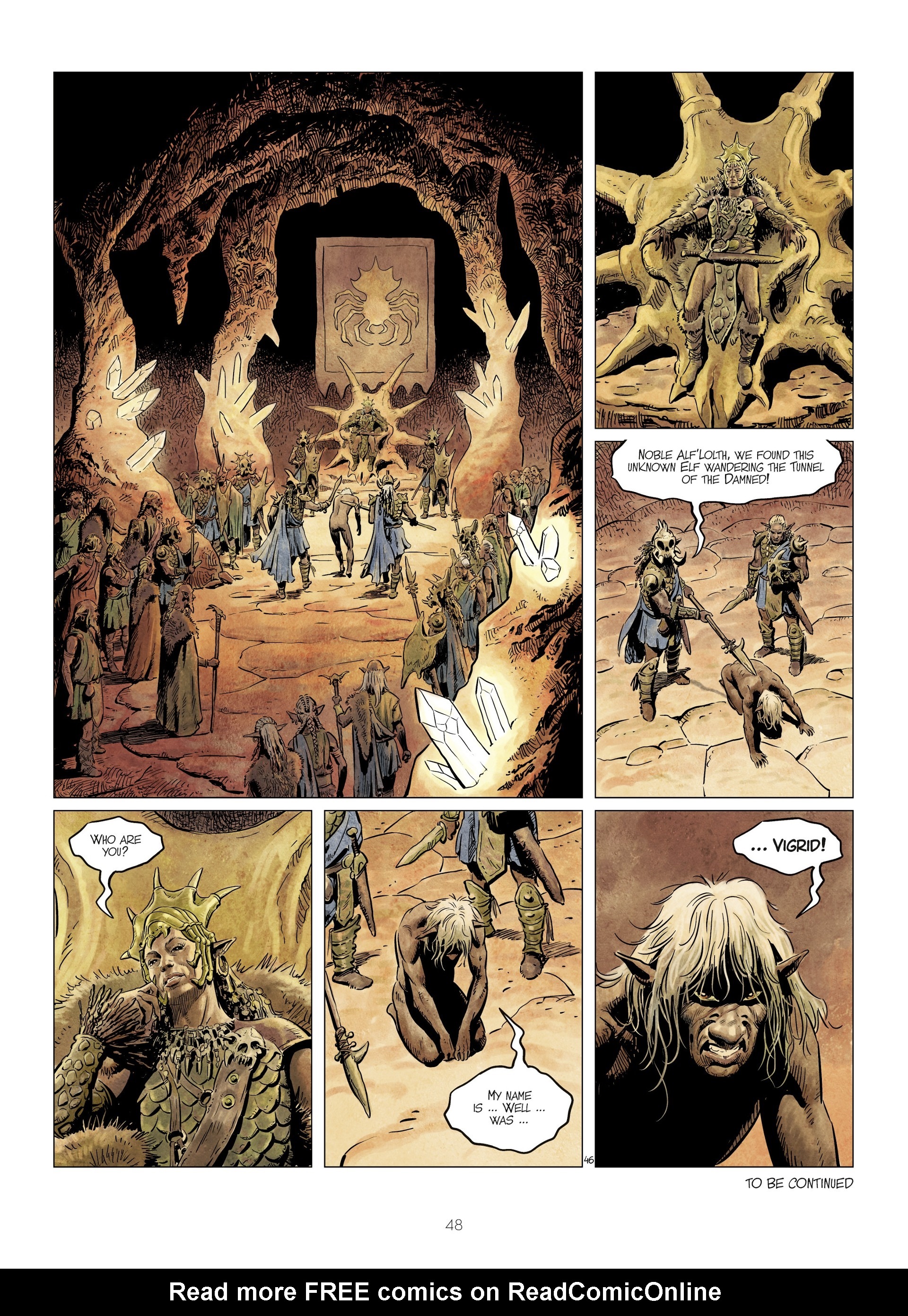 Read online The World of Thorgal: Wolfcub comic -  Issue #5 - 50