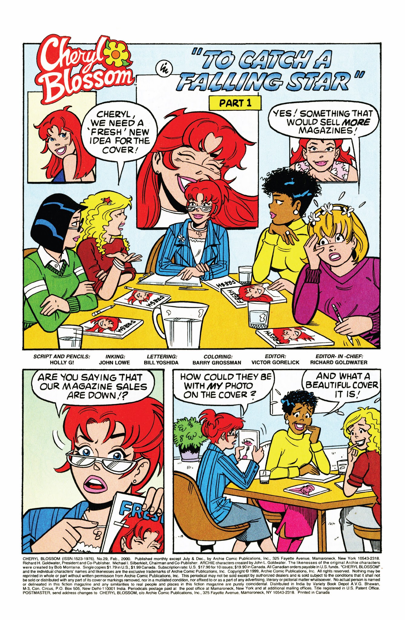 Read online Cheryl Blossom comic -  Issue #29 - 2