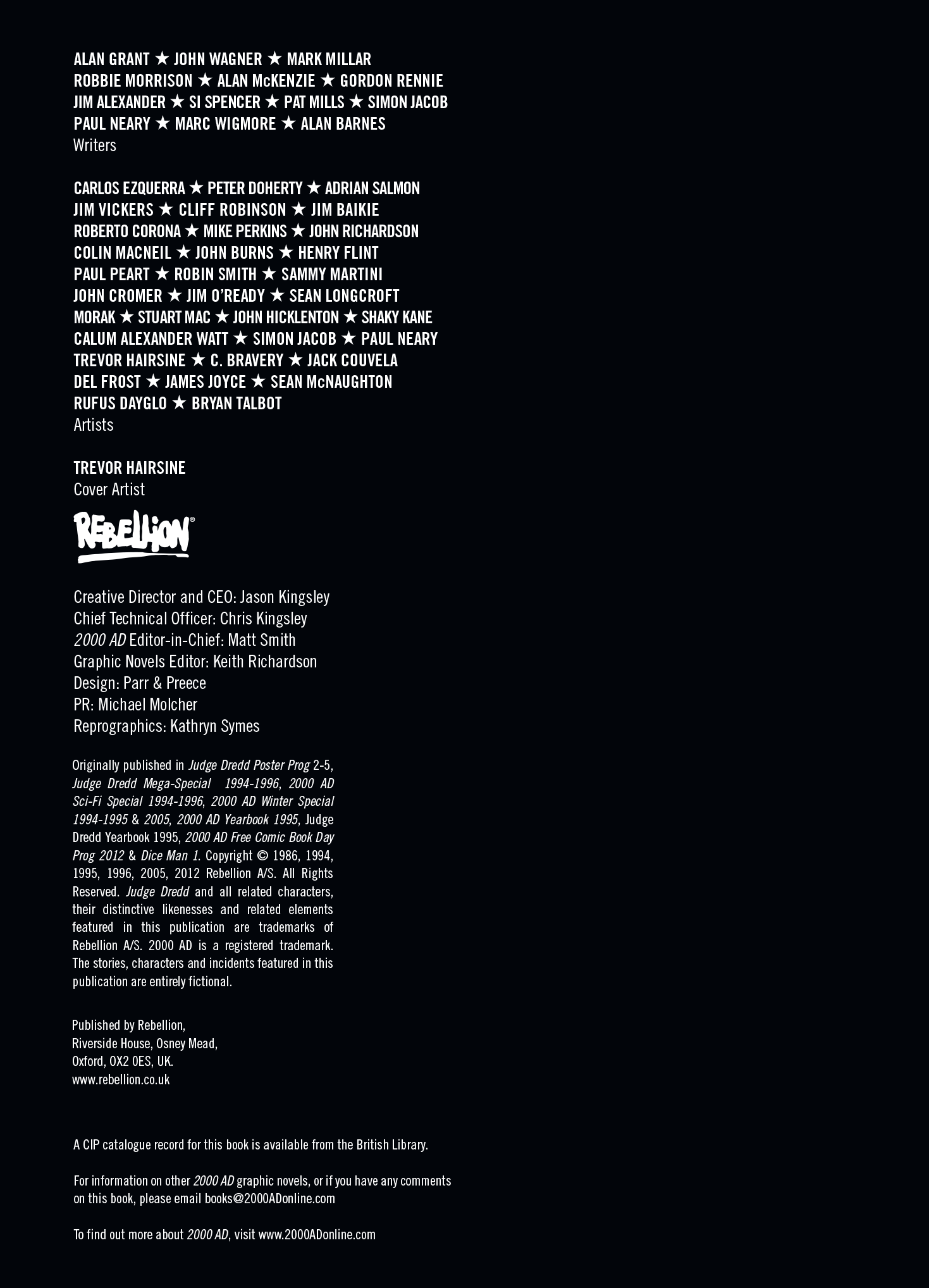 Read online Judge Dredd: The Restricted Files comic -  Issue # TPB 4 - 2