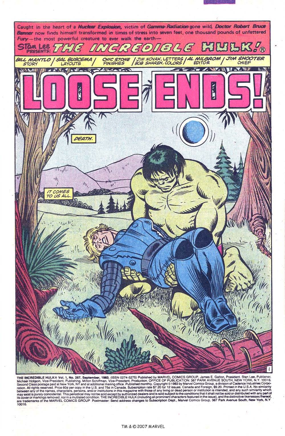 Read online The Incredible Hulk (1968) comic -  Issue #287 - 3