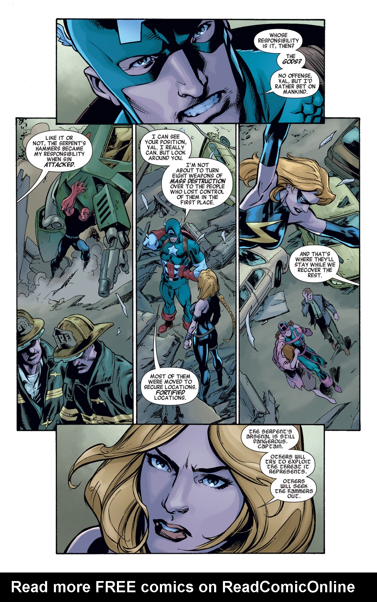 Read online Fear Itself: The Fearless comic -  Issue #1 - 10