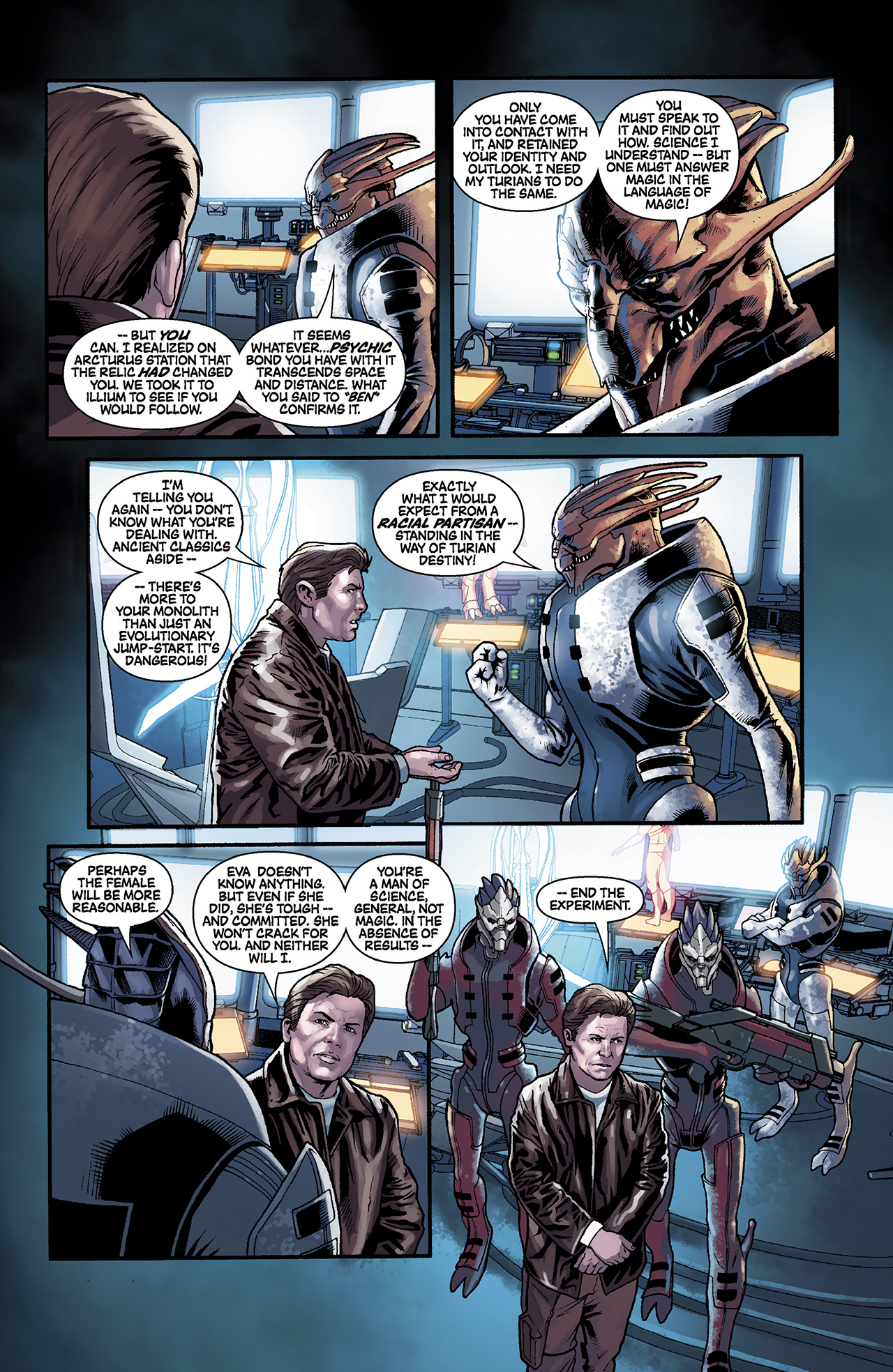Read online Mass Effect: Evolution comic -  Issue #3 - 22