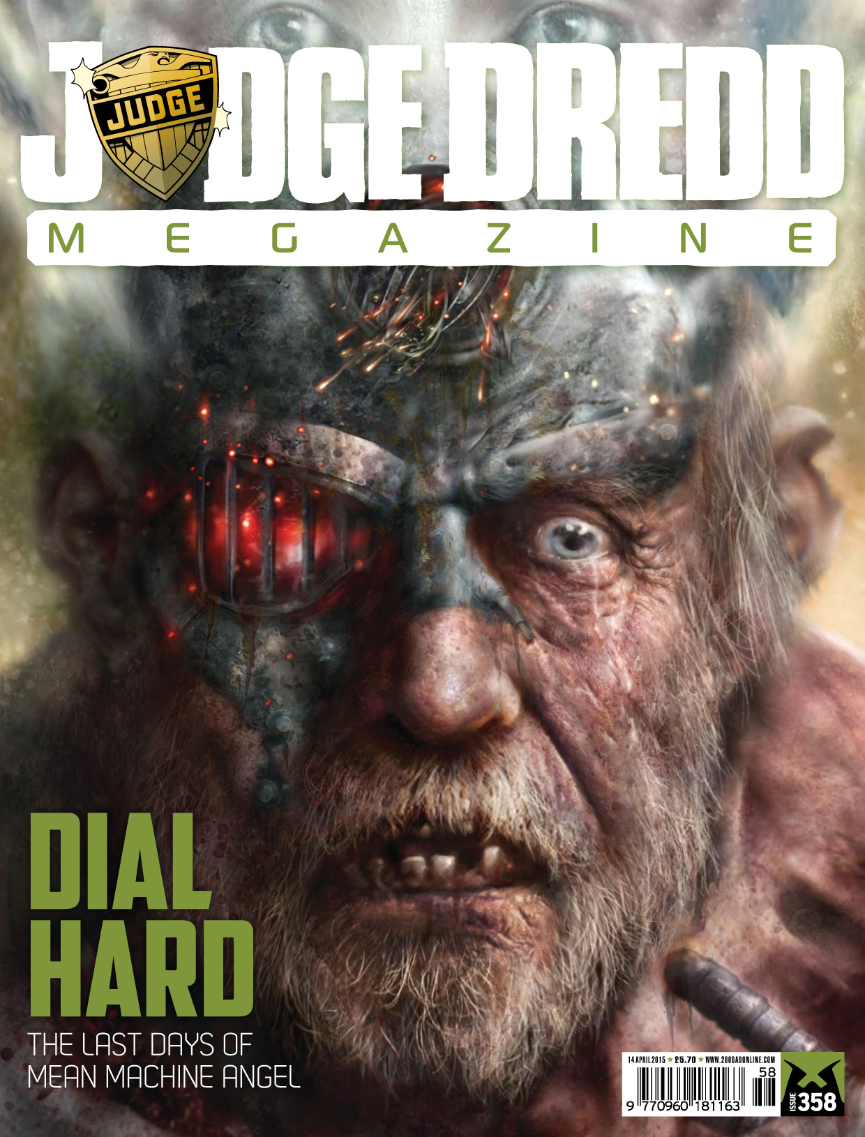 Read online Judge Dredd Megazine (Vol. 5) comic -  Issue #358 - 1