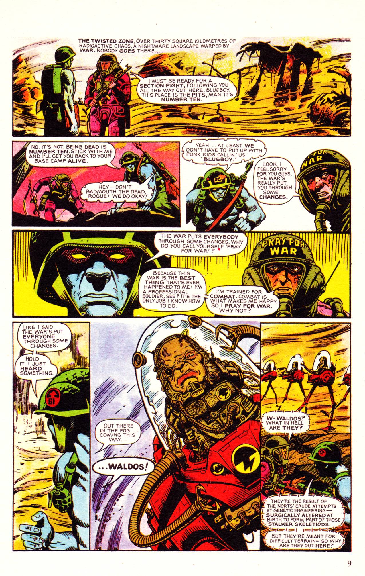 Read online Rogue Trooper (1986) comic -  Issue #7 - 9