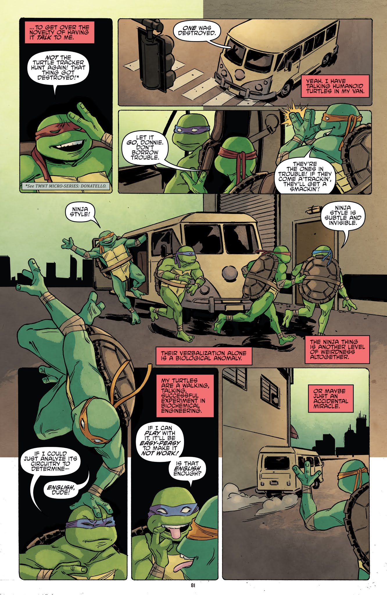Read online Teenage Mutant Ninja Turtles: The IDW Collection comic -  Issue # TPB 2 (Part 1) - 81