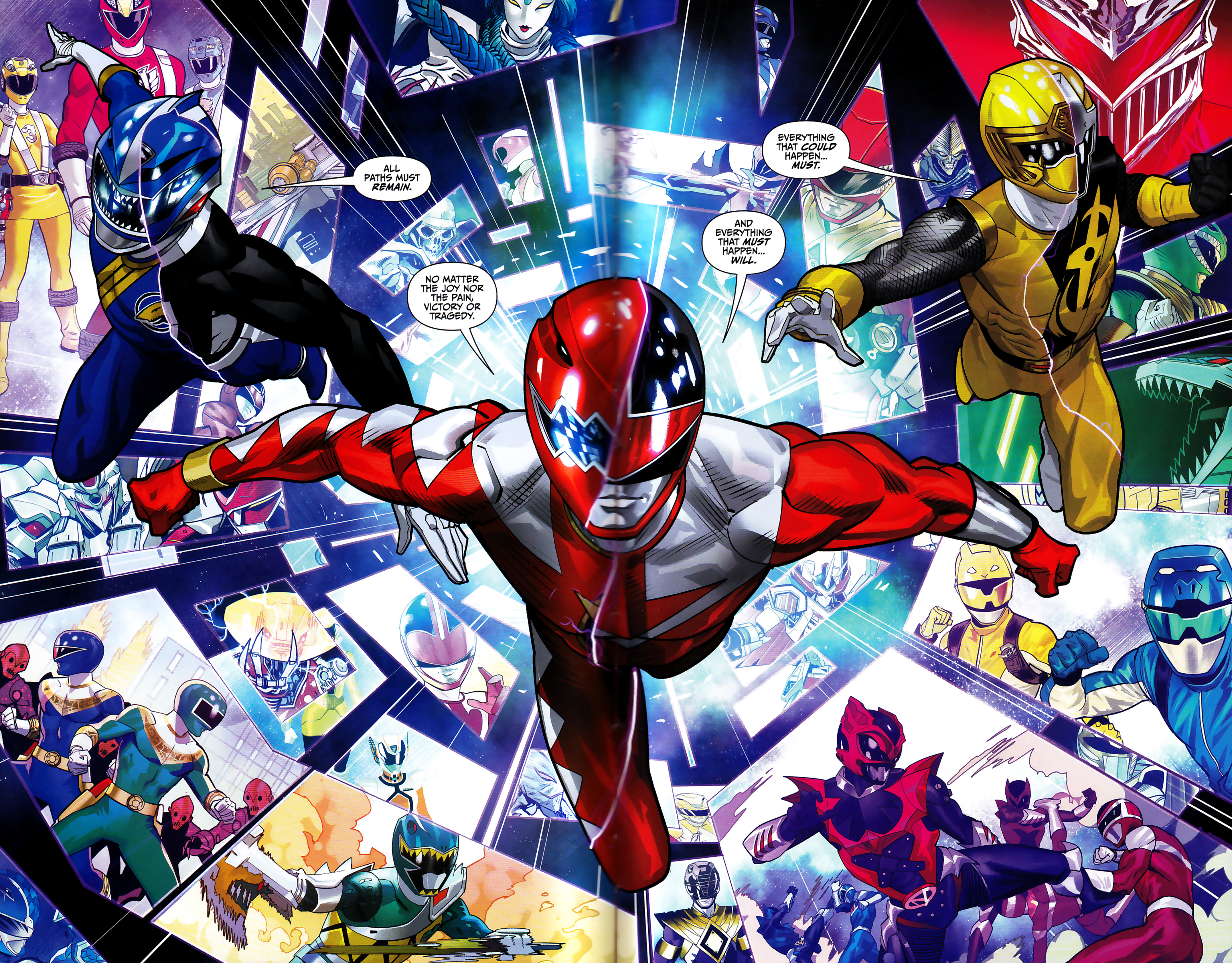 Read online Mighty Morphin Power Rangers: Necessary Evil II Deluxe Hardcover comic -  Issue # Full - 4