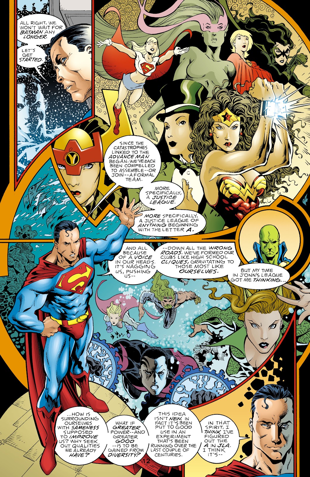Justice Leagues: JLA issue Full - Page 12