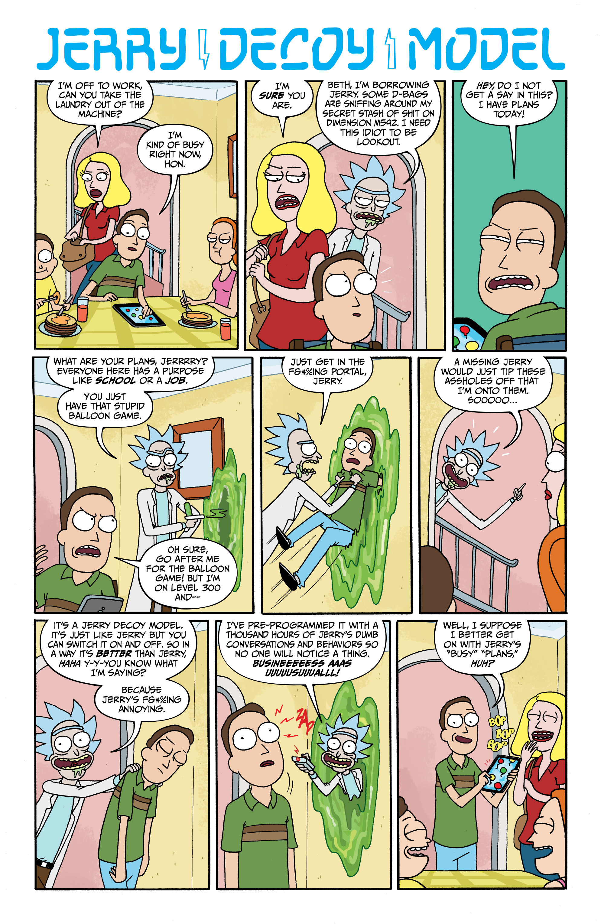 Read online Rick and Morty comic -  Issue #17 - 21