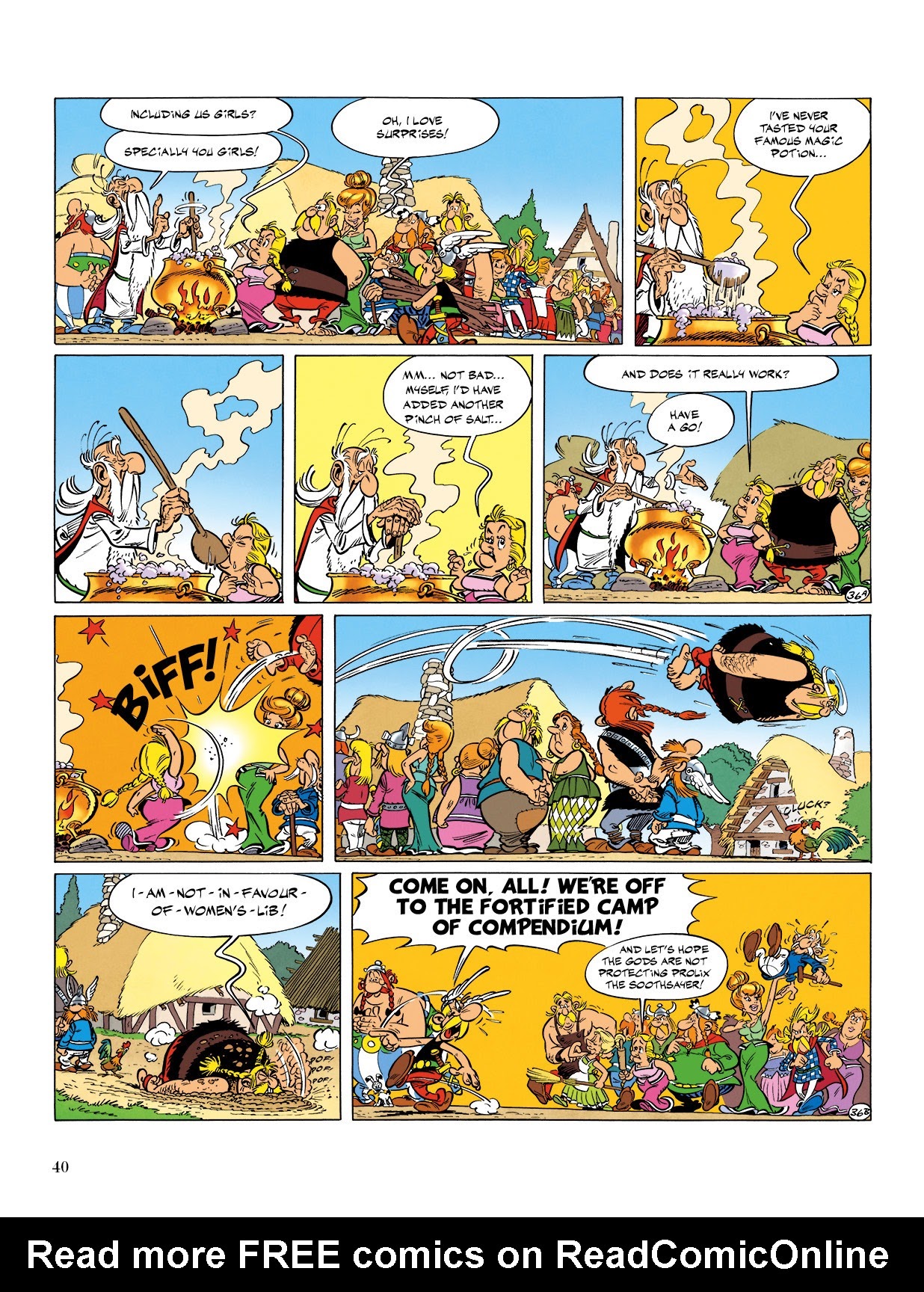 Read online Asterix comic -  Issue #19 - 41