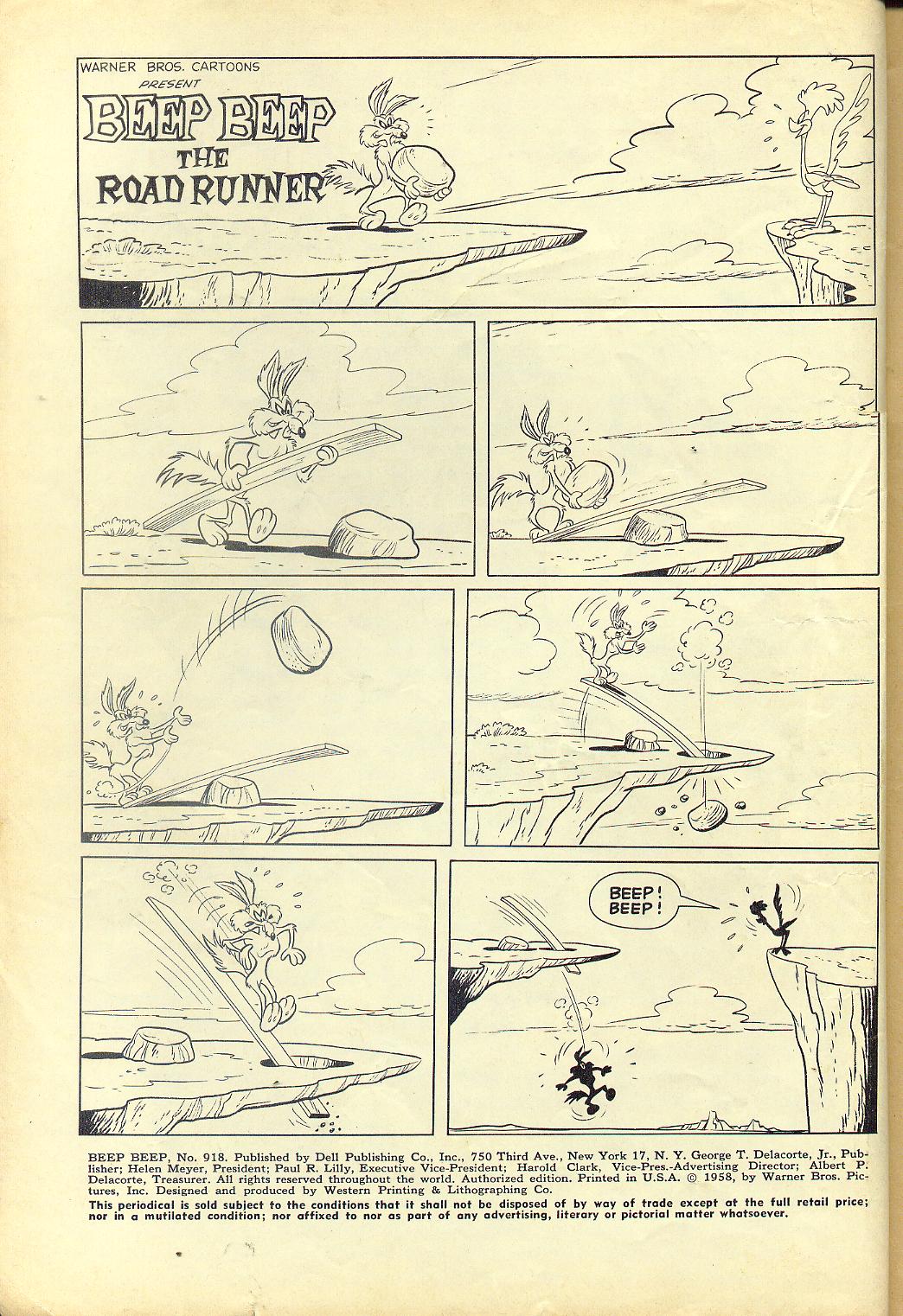 Read online Four Color Comics comic -  Issue #918 - 2