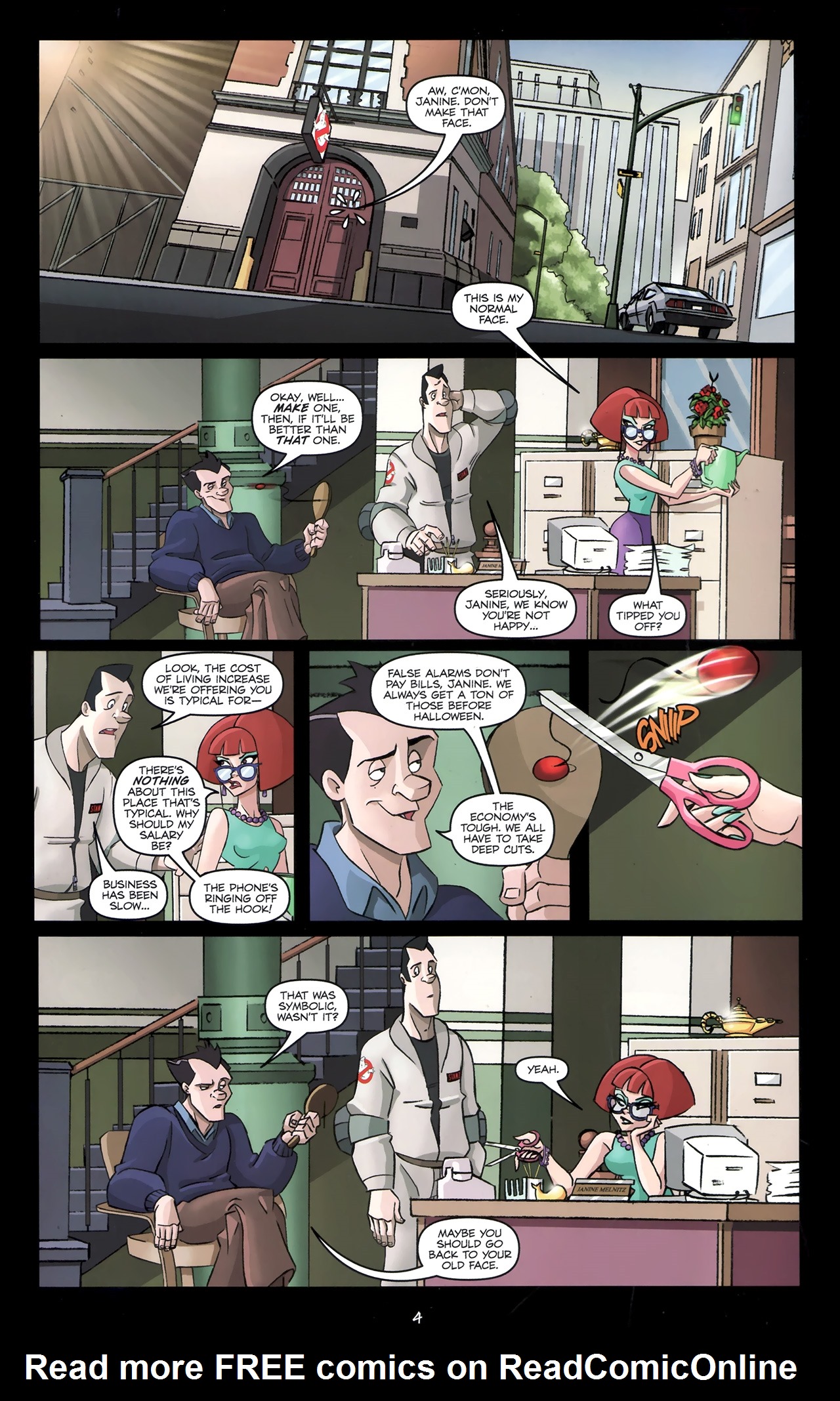Read online Ghostbusters: What In Samhaim Just Happened?! comic -  Issue # Full - 6