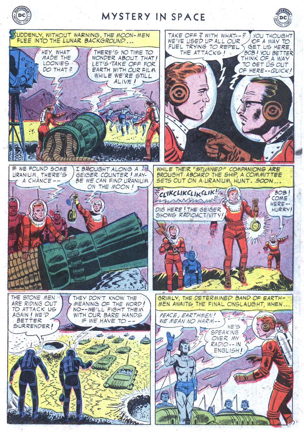 Read online Mystery in Space (1951) comic -  Issue #23 - 23