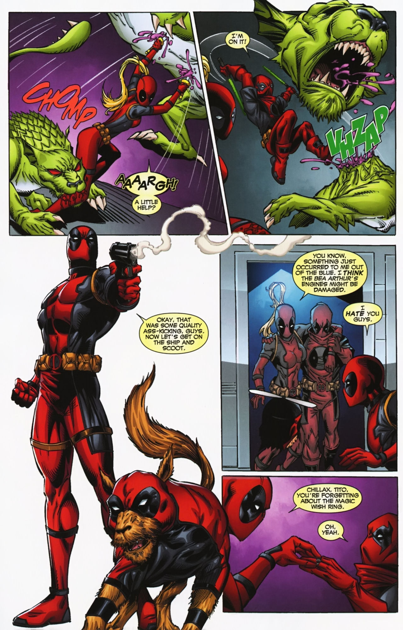 Read online Deadpool Corps (2010) comic -  Issue #12 - 16