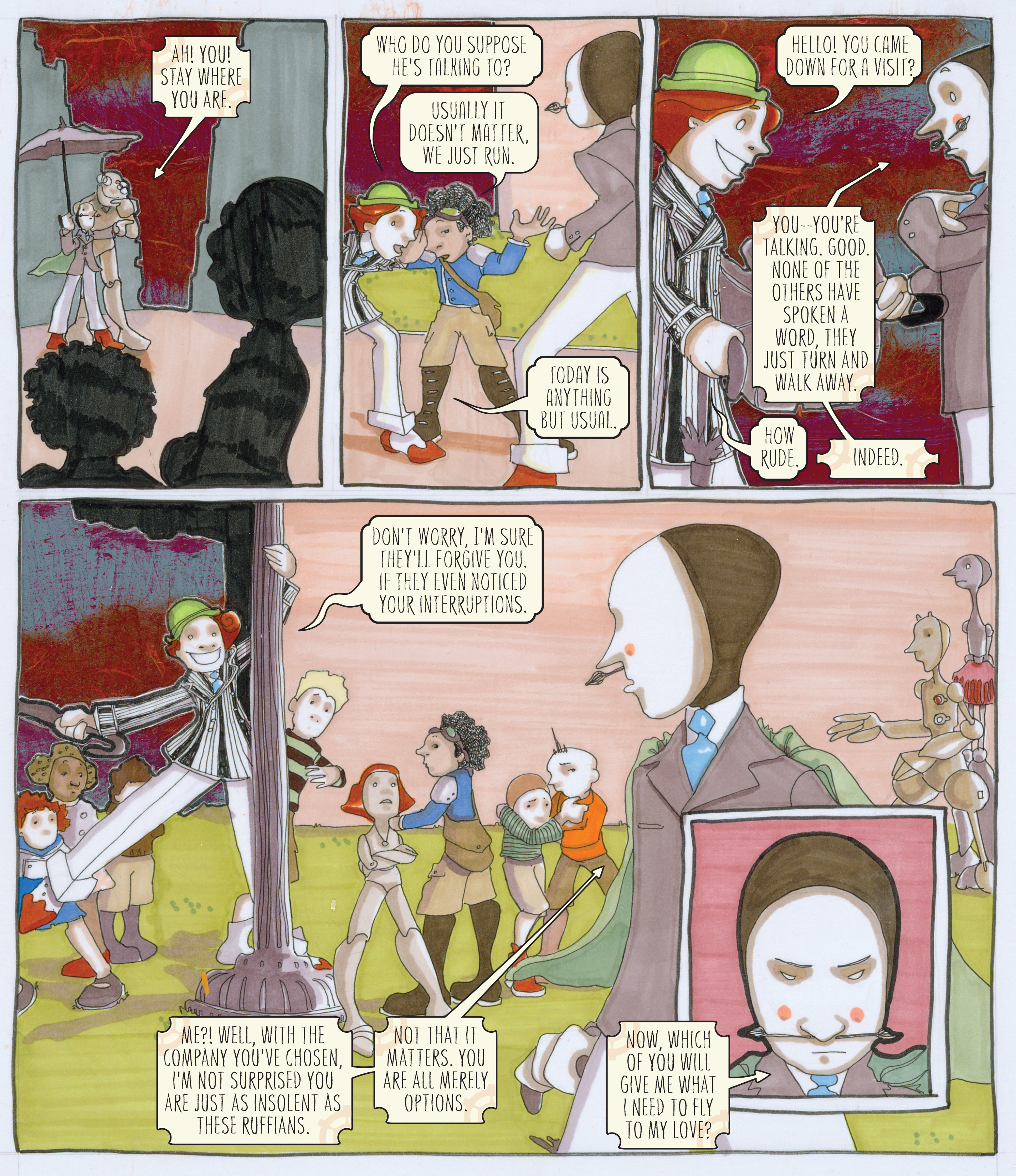 Read online Return of the Dapper Men comic -  Issue # TPB - 73