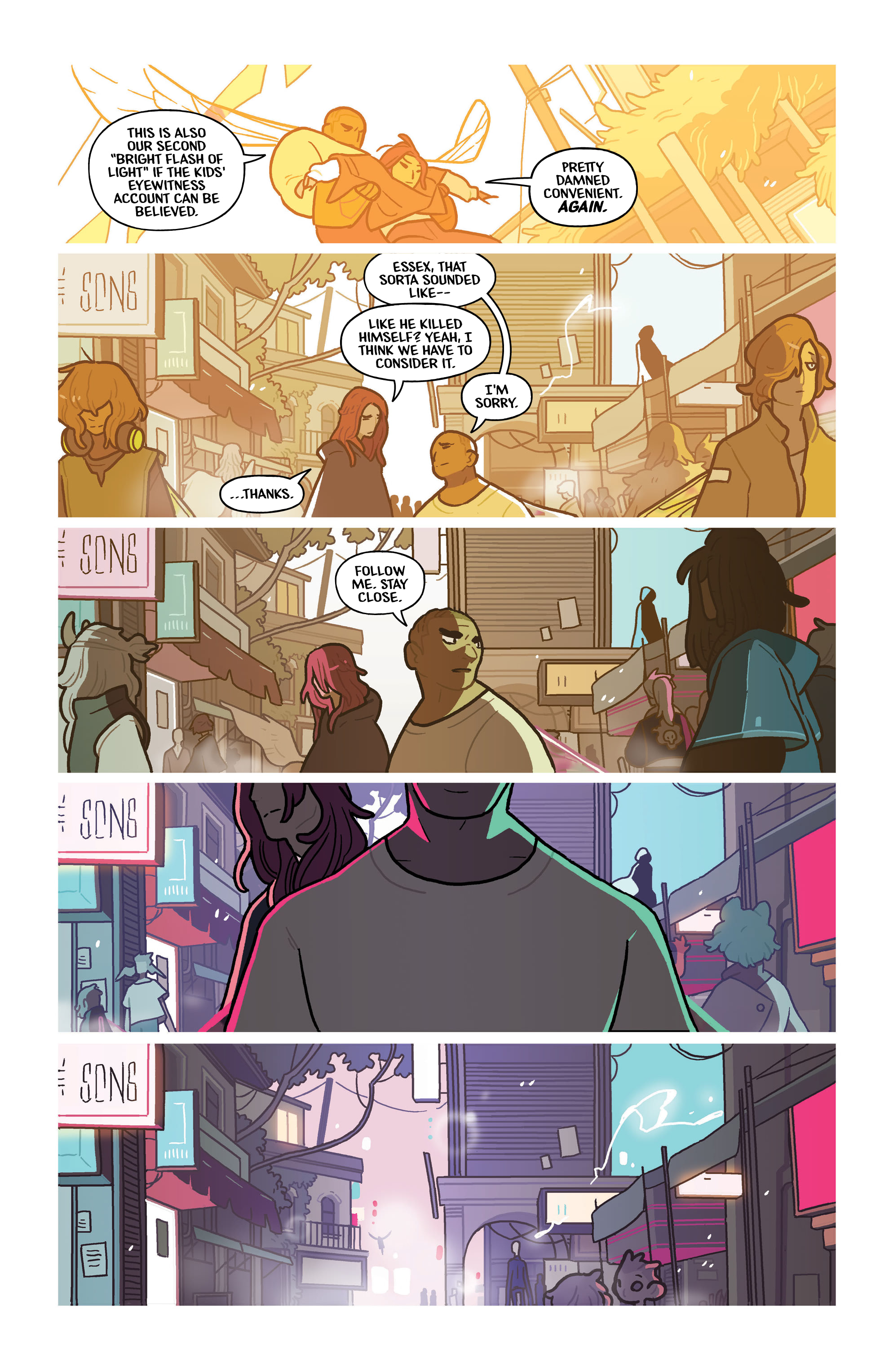 Read online Black Cloak comic -  Issue #3 - 12
