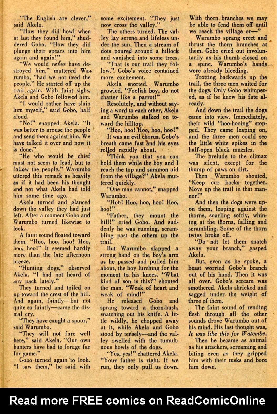 Read online Jungle Comics comic -  Issue #63 - 38