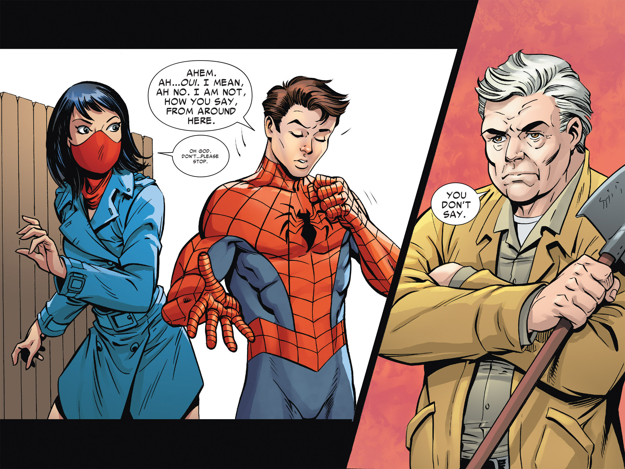 Read online The Amazing Spider-Man & Silk: The Spider(fly) Effect (Infinite Comics) comic -  Issue #3 - 5