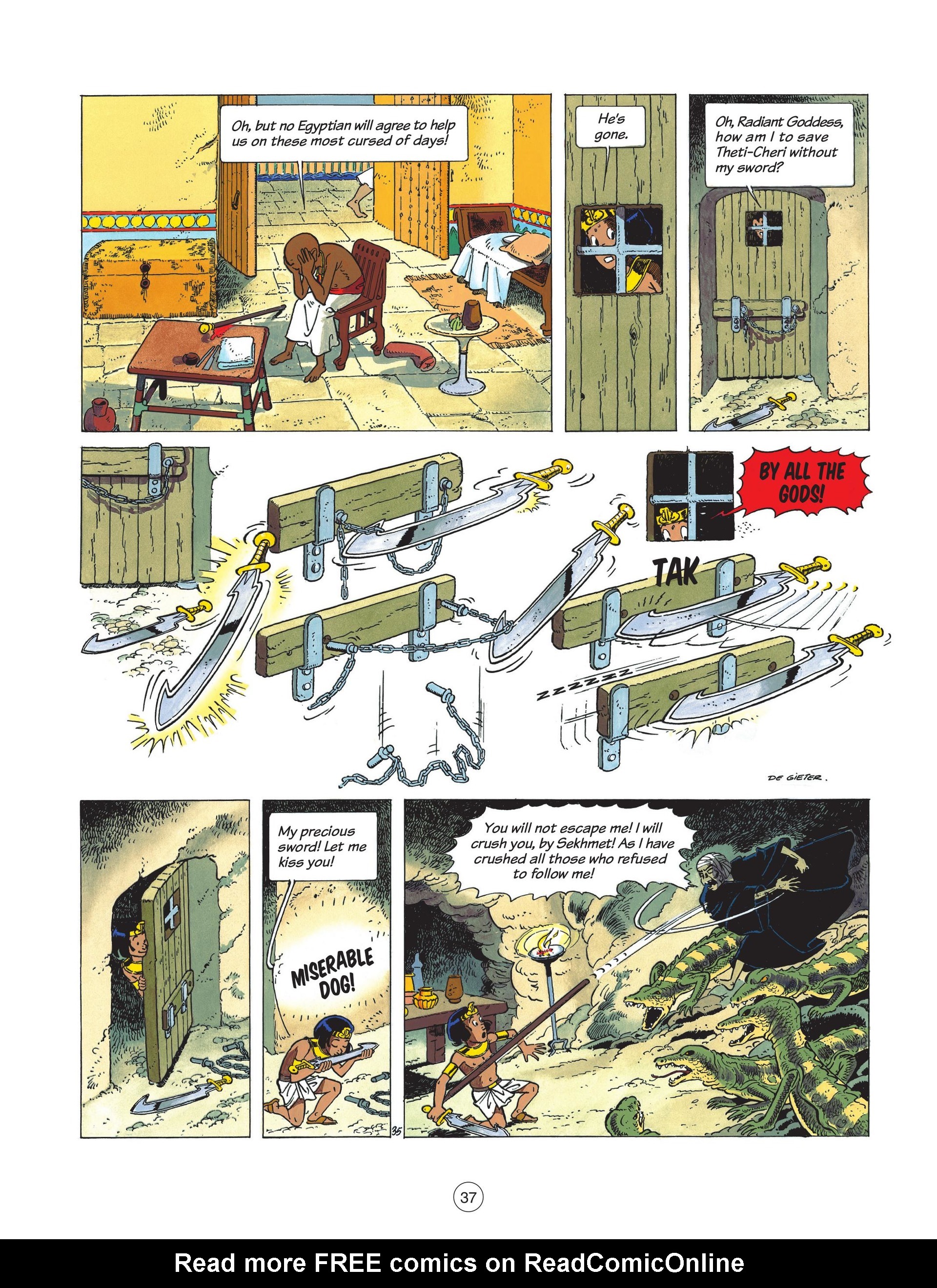 Read online Papyrus comic -  Issue #7 - 39